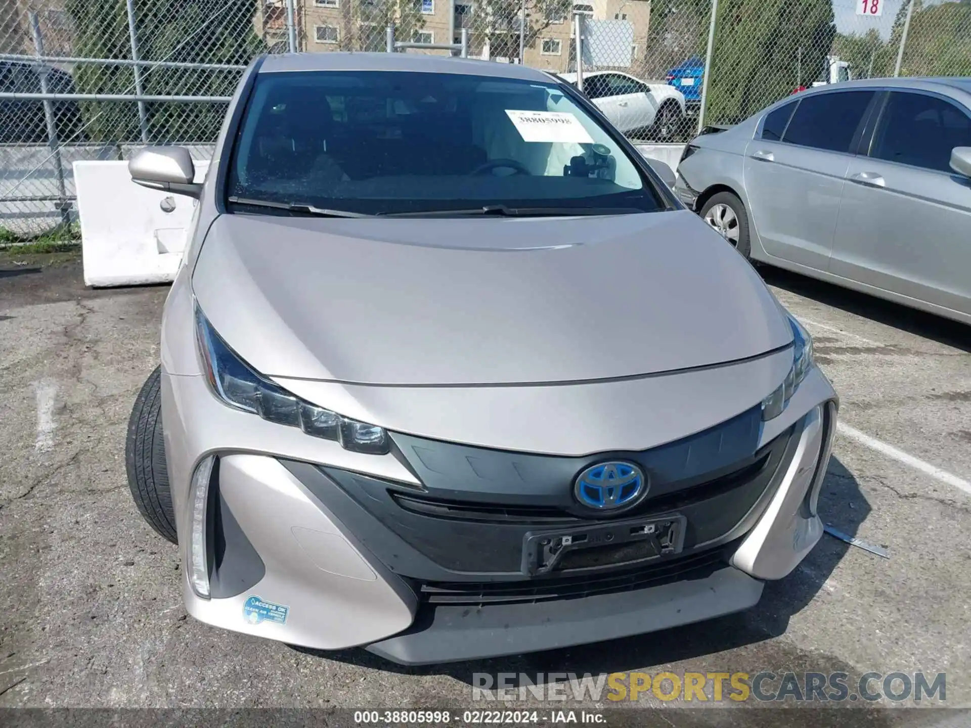 12 Фотография поврежденного автомобиля JTDKAMFP4M3171274 TOYOTA PRIUS PRIME 2021