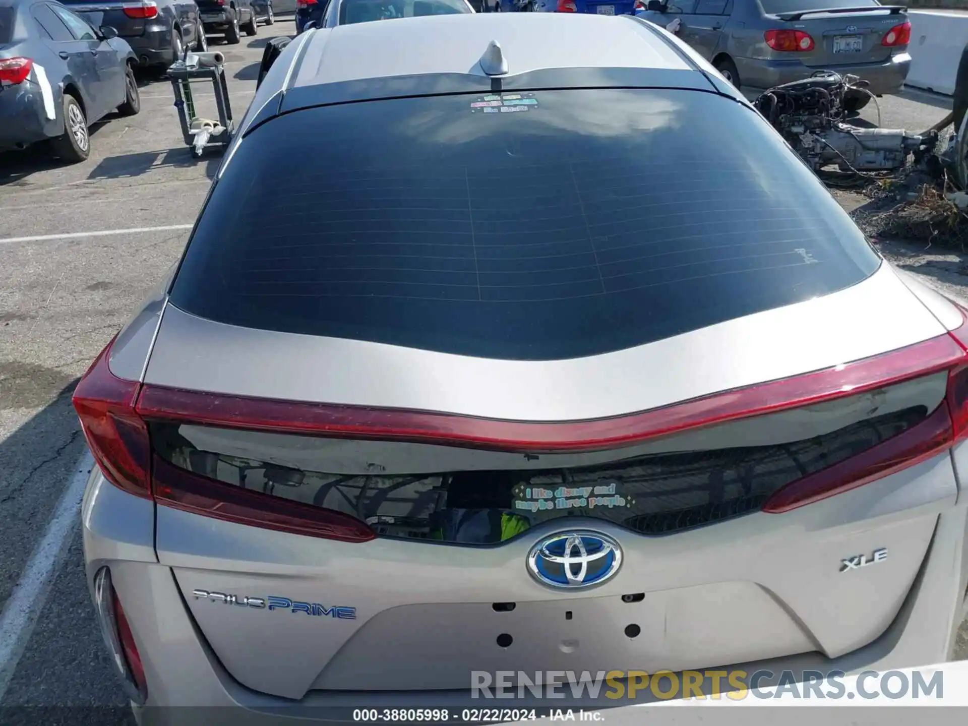 16 Photograph of a damaged car JTDKAMFP4M3171274 TOYOTA PRIUS PRIME 2021