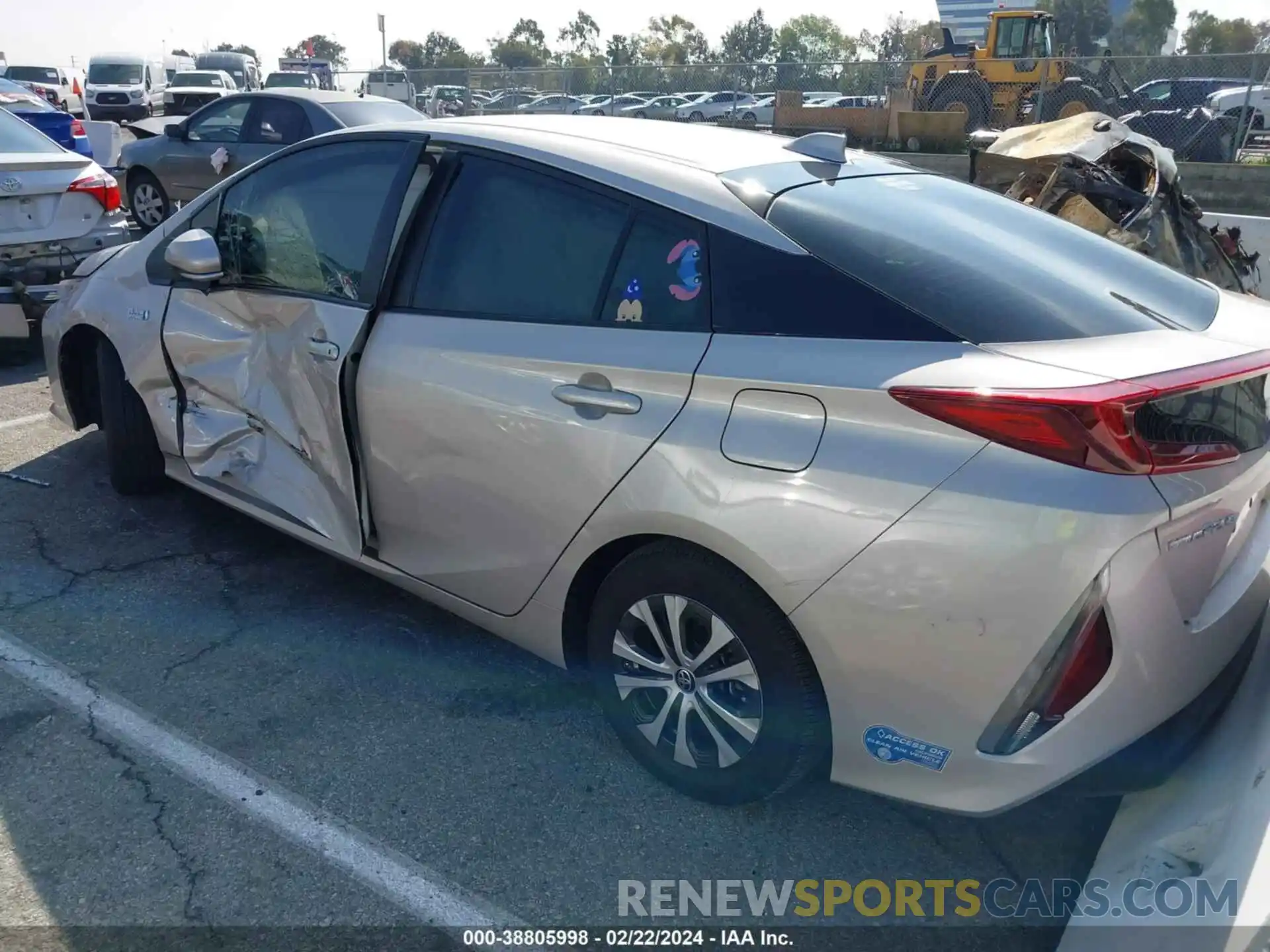 3 Photograph of a damaged car JTDKAMFP4M3171274 TOYOTA PRIUS PRIME 2021