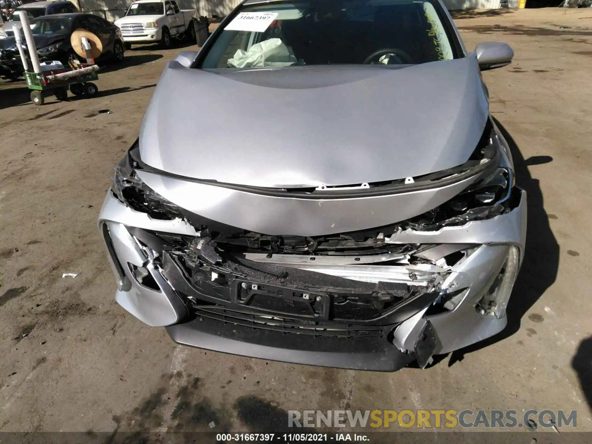 6 Photograph of a damaged car JTDKAMFP4M3173820 TOYOTA PRIUS PRIME 2021