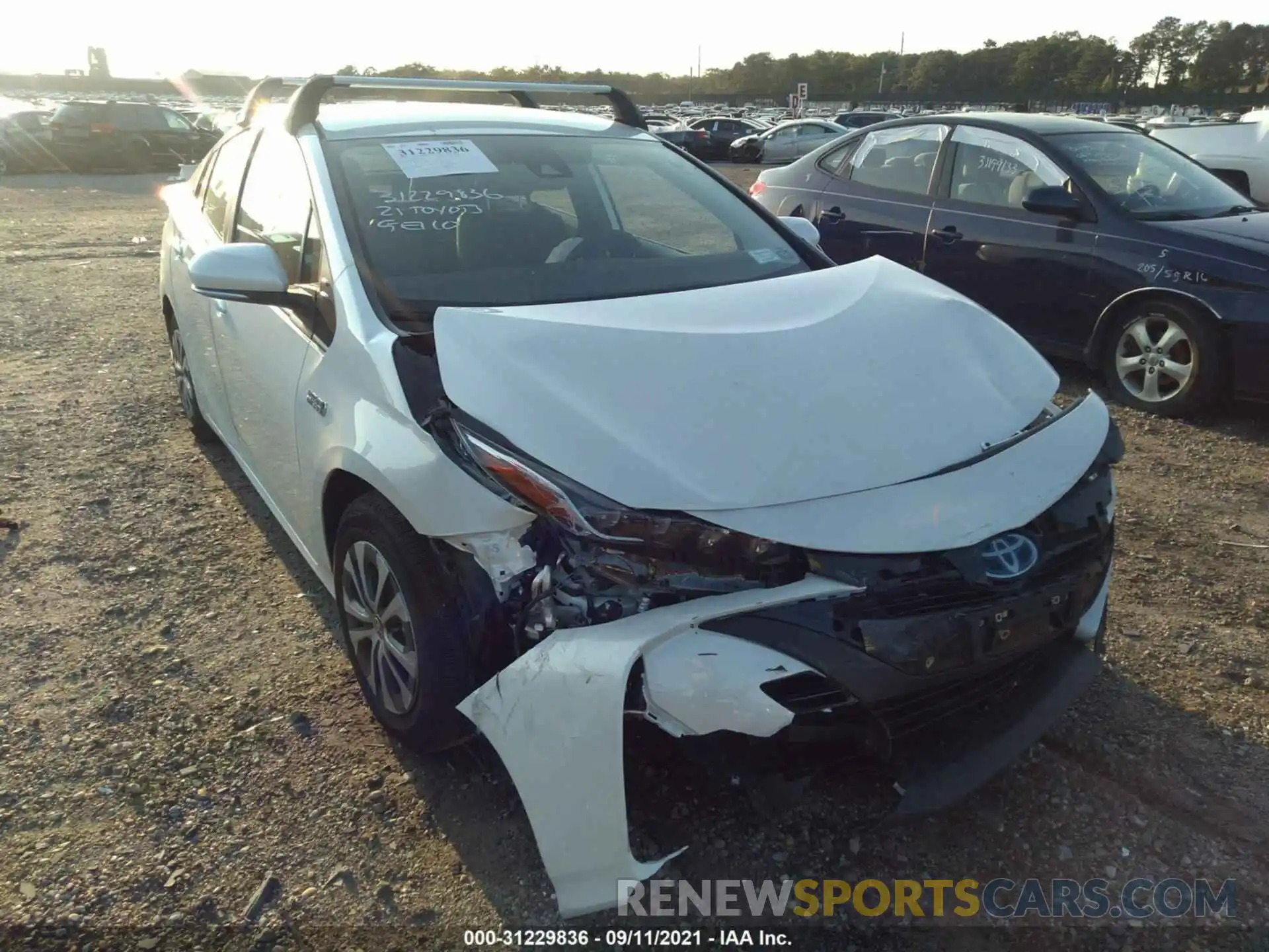 6 Photograph of a damaged car JTDKAMFP4M3193131 TOYOTA PRIUS PRIME 2021