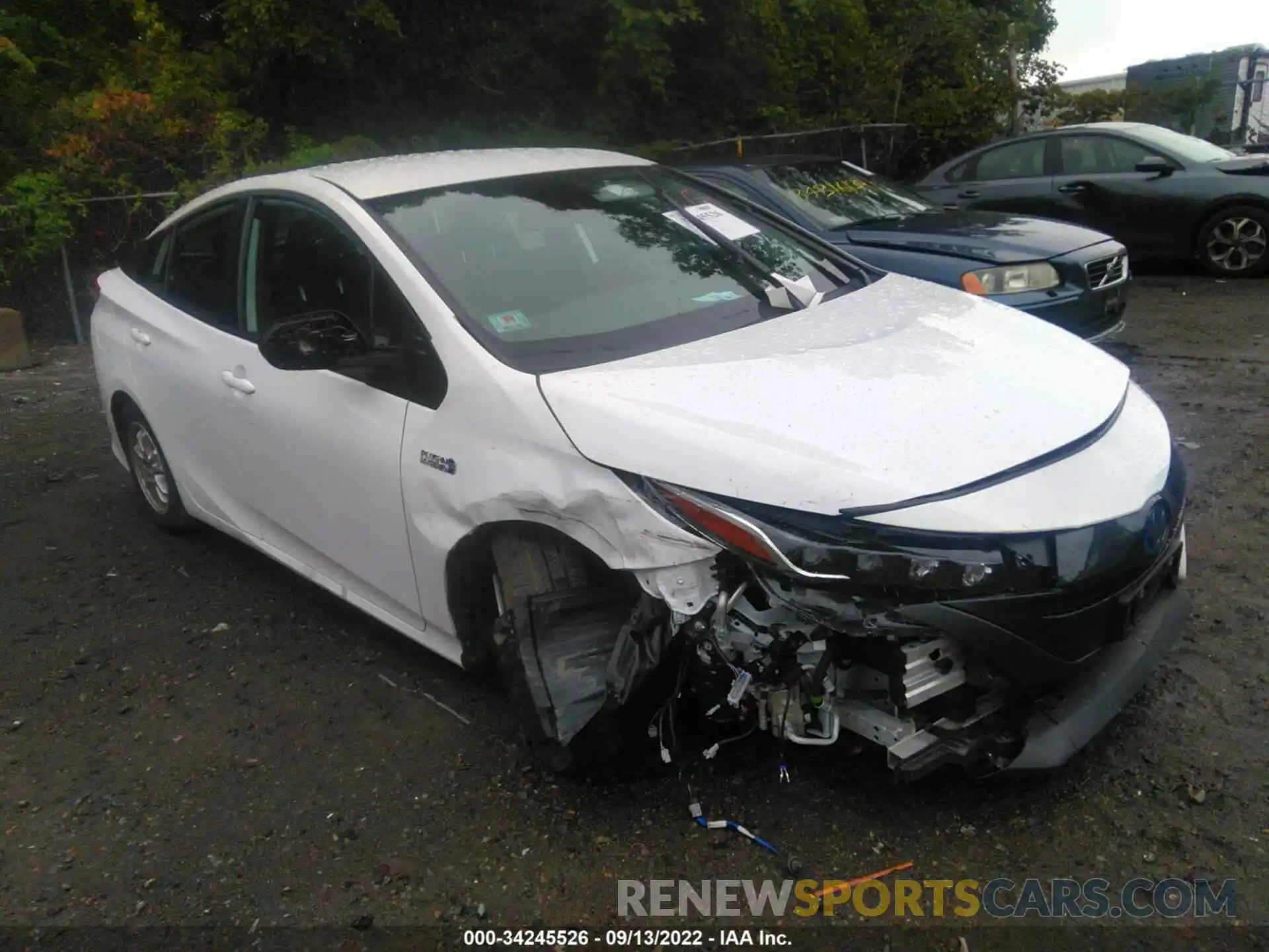 6 Photograph of a damaged car JTDKAMFP4M3193422 TOYOTA PRIUS PRIME 2021