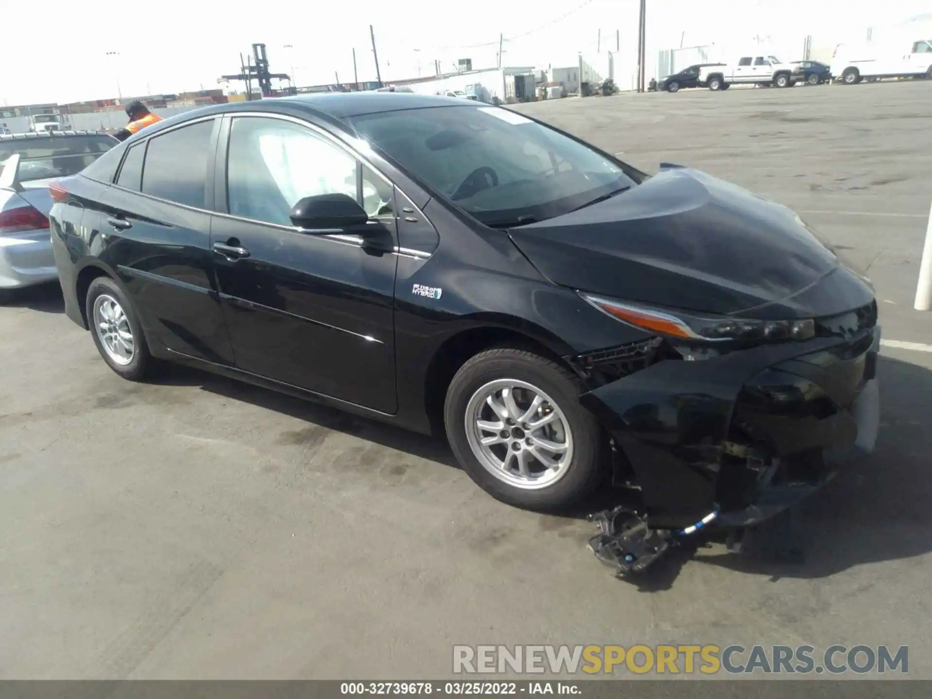 1 Photograph of a damaged car JTDKAMFP4M3195641 TOYOTA PRIUS PRIME 2021