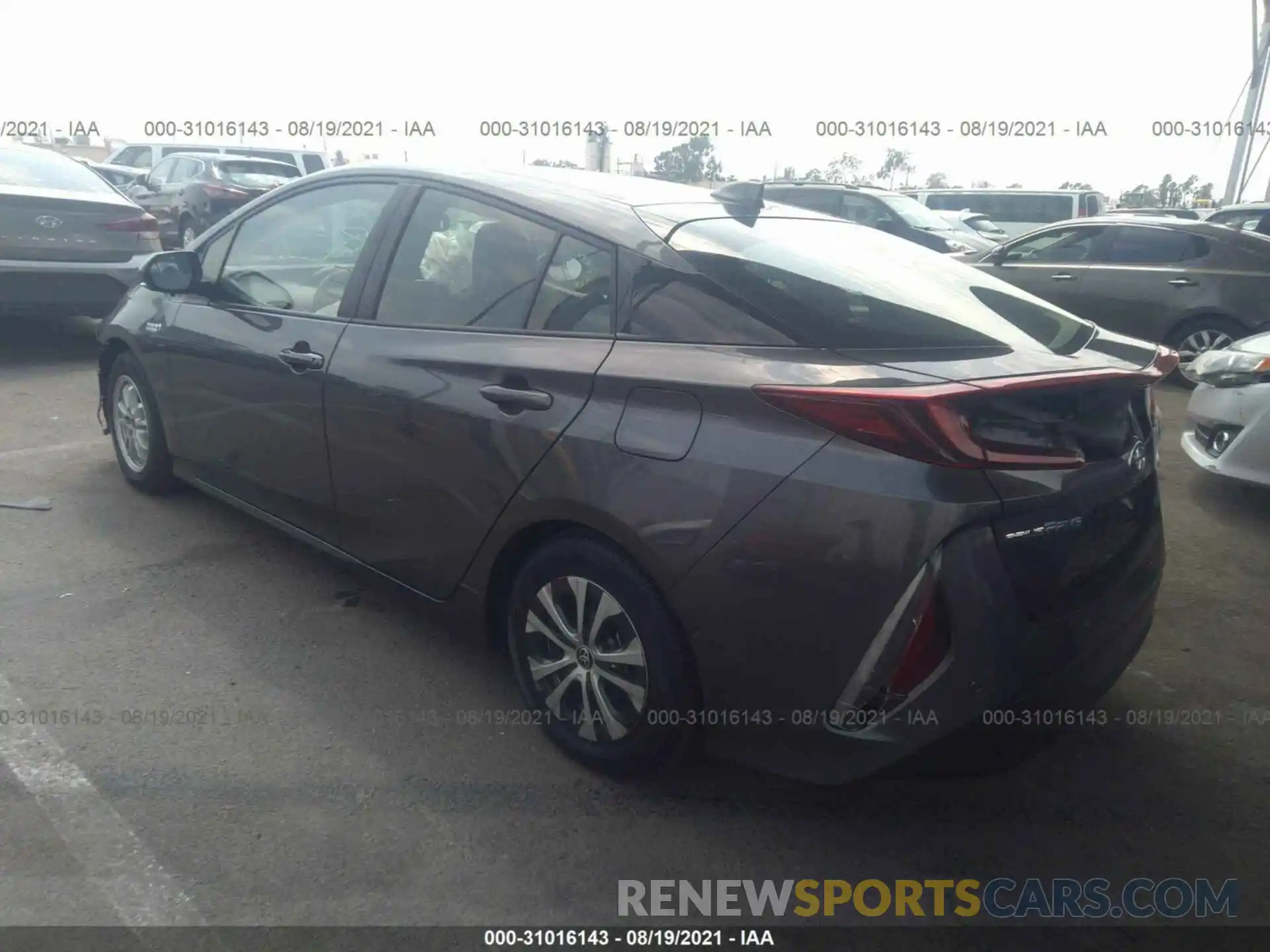 3 Photograph of a damaged car JTDKAMFP5M3167041 TOYOTA PRIUS PRIME 2021