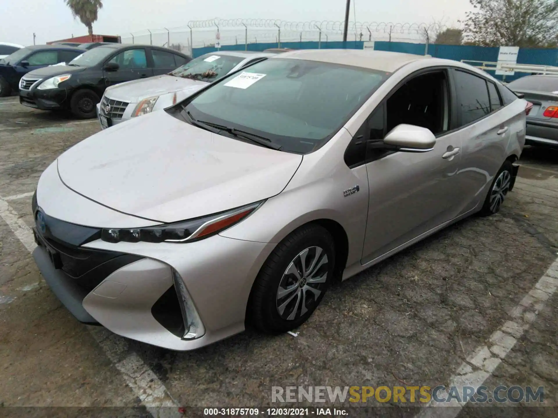 2 Photograph of a damaged car JTDKAMFP5M3172322 TOYOTA PRIUS PRIME 2021