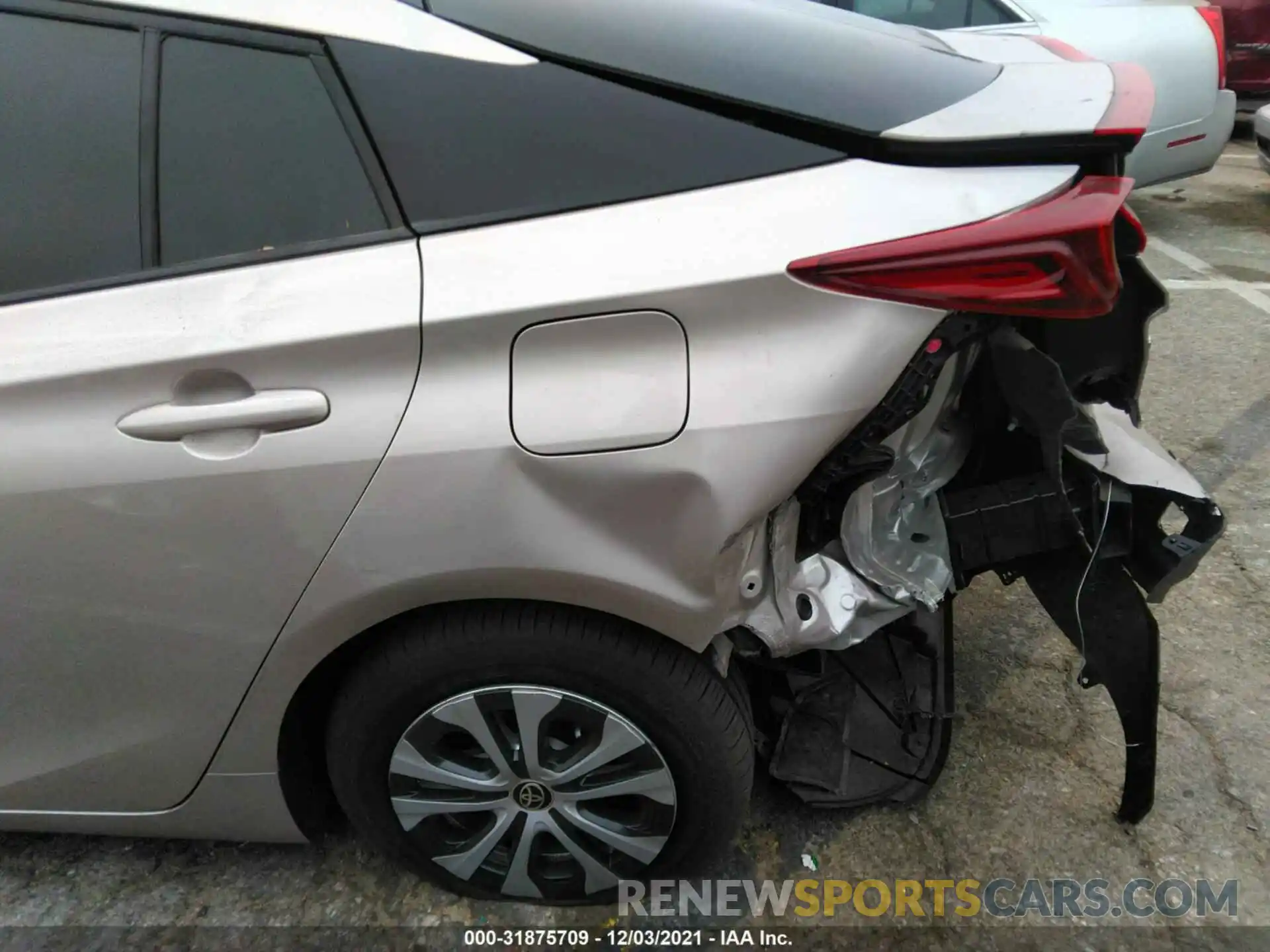 6 Photograph of a damaged car JTDKAMFP5M3172322 TOYOTA PRIUS PRIME 2021