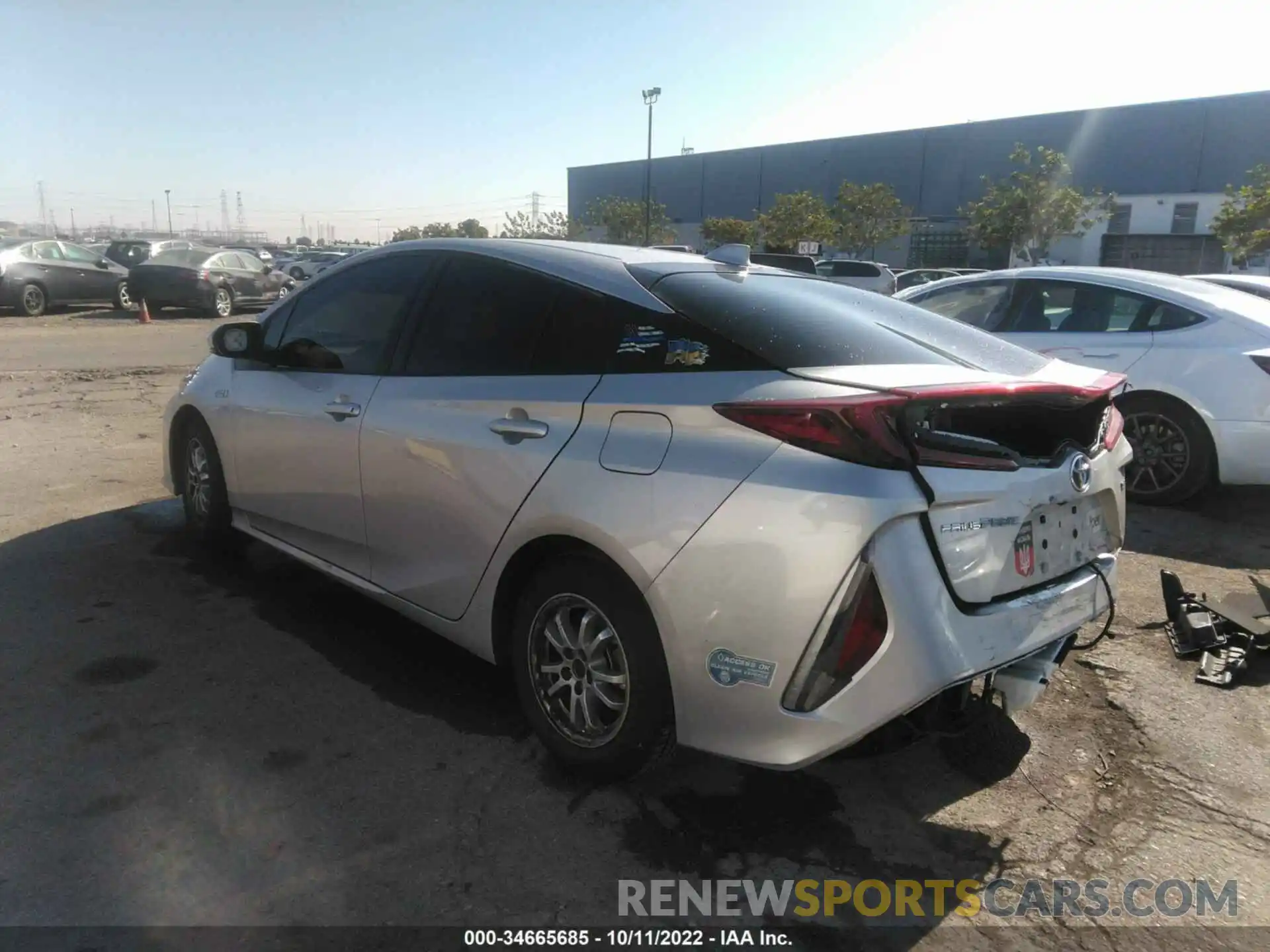 3 Photograph of a damaged car JTDKAMFP5M3172448 TOYOTA PRIUS PRIME 2021