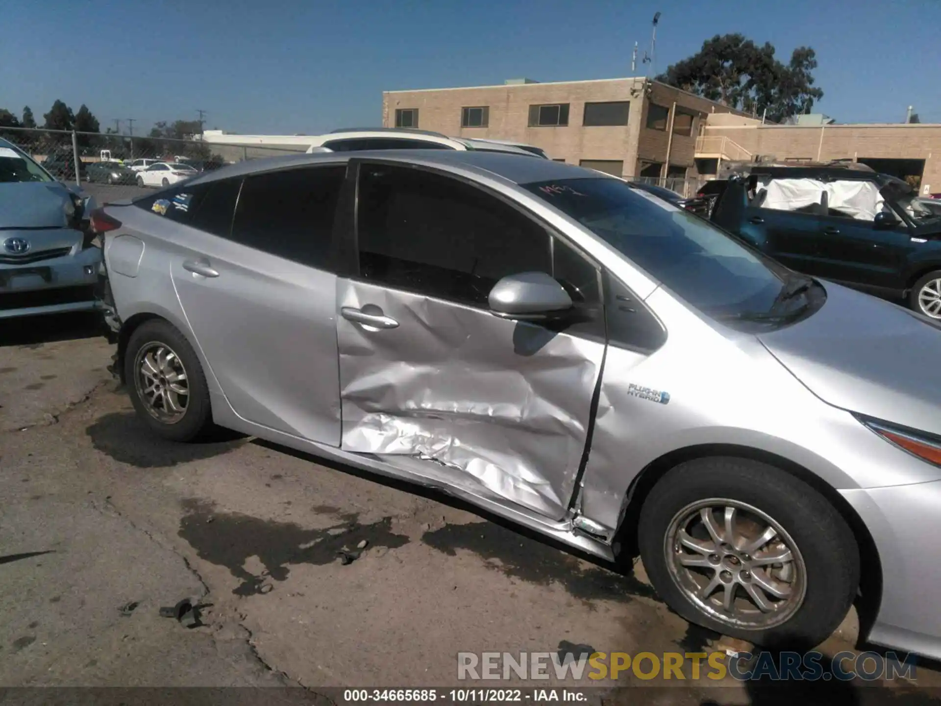 6 Photograph of a damaged car JTDKAMFP5M3172448 TOYOTA PRIUS PRIME 2021