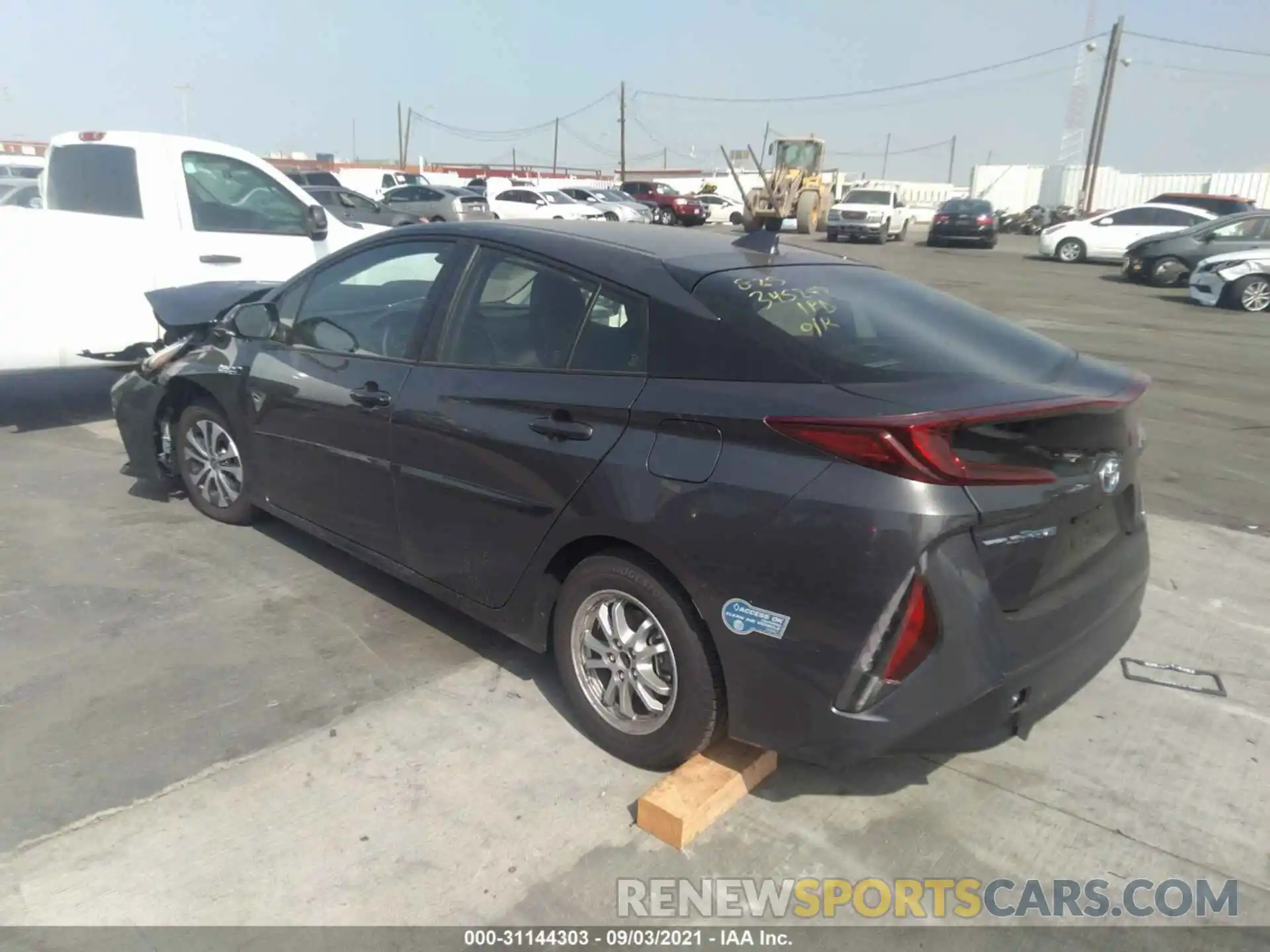 3 Photograph of a damaged car JTDKAMFP5M3184177 TOYOTA PRIUS PRIME 2021