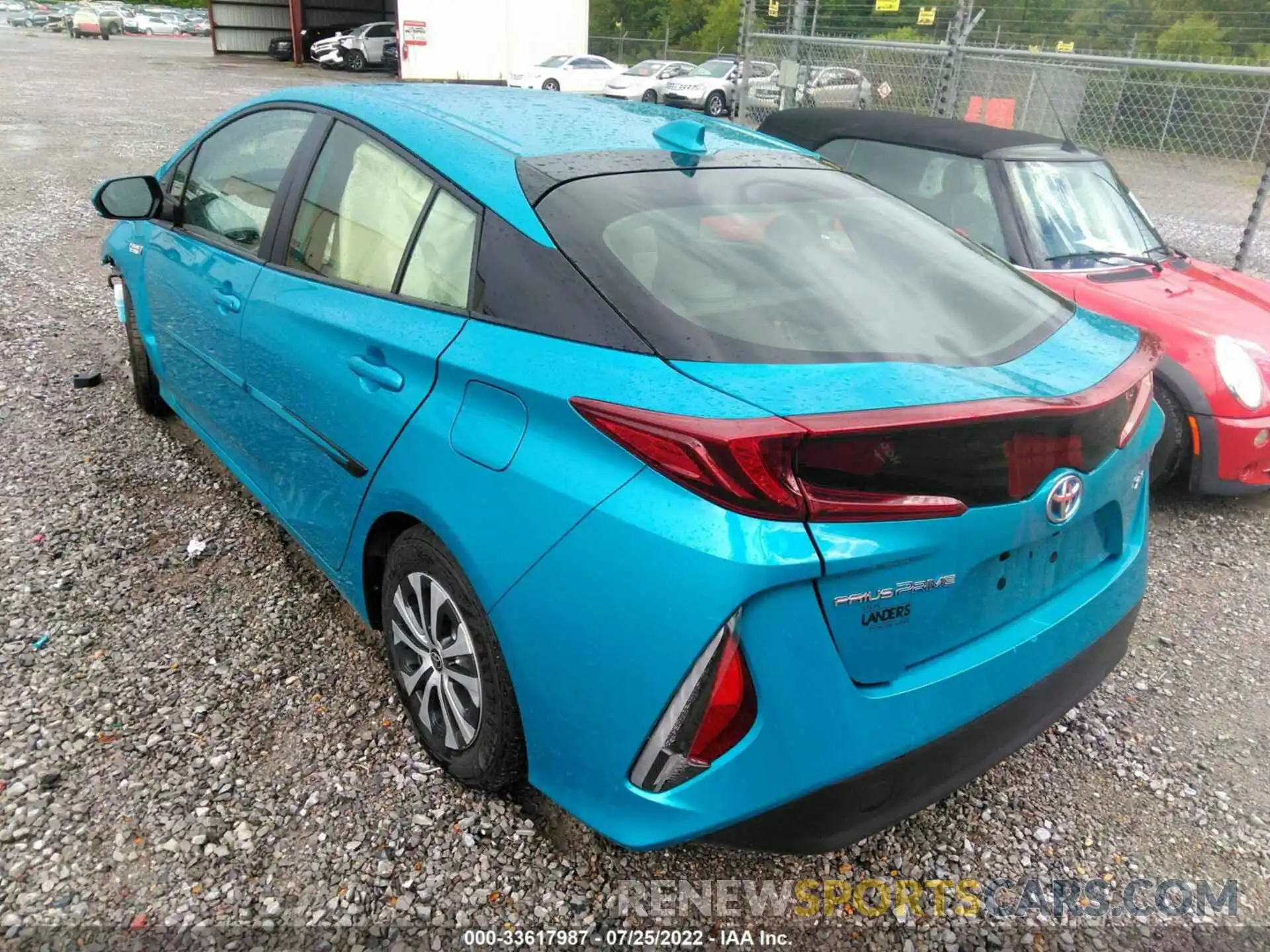 3 Photograph of a damaged car JTDKAMFP5M3187760 TOYOTA PRIUS PRIME 2021