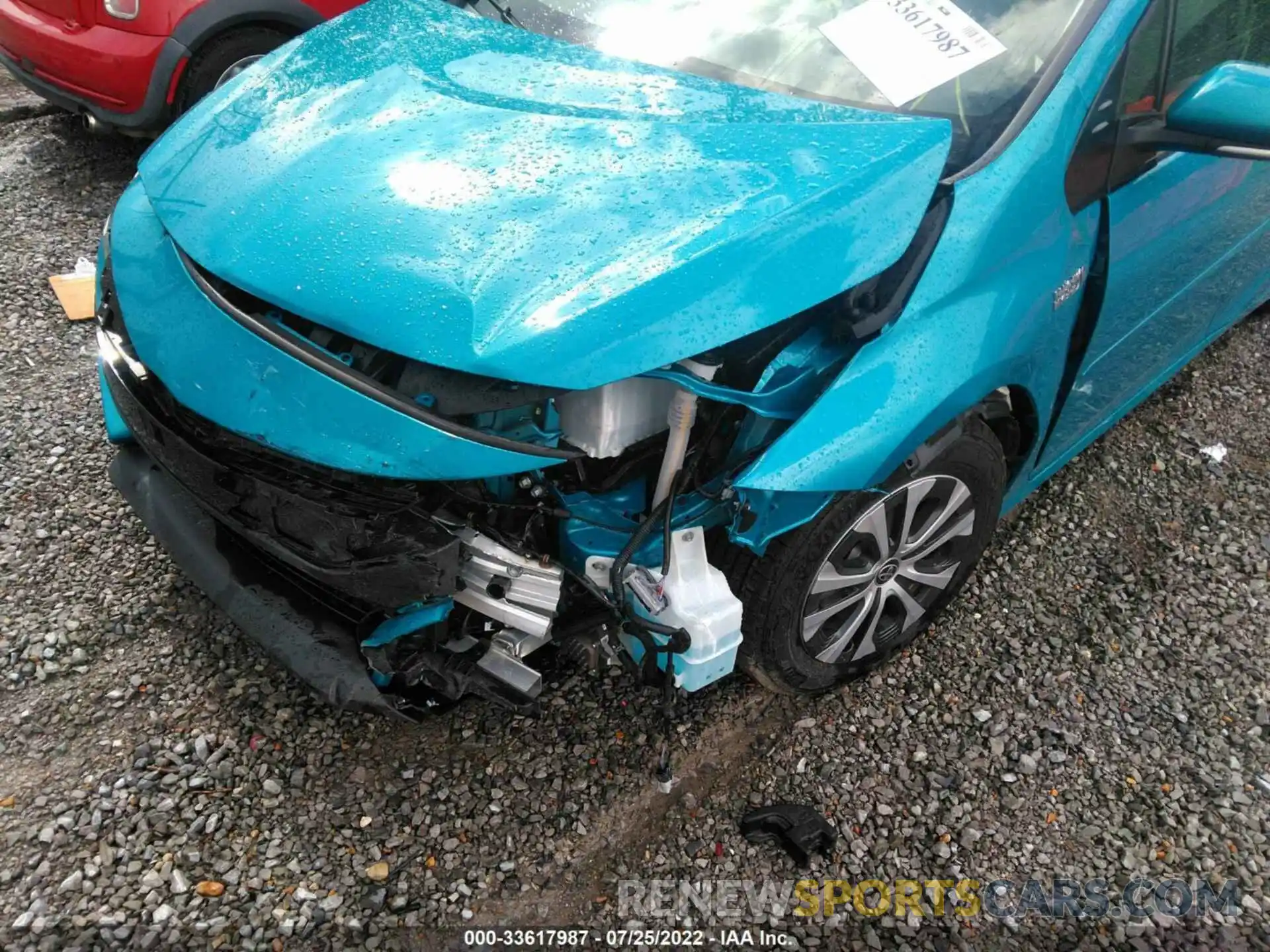 6 Photograph of a damaged car JTDKAMFP5M3187760 TOYOTA PRIUS PRIME 2021