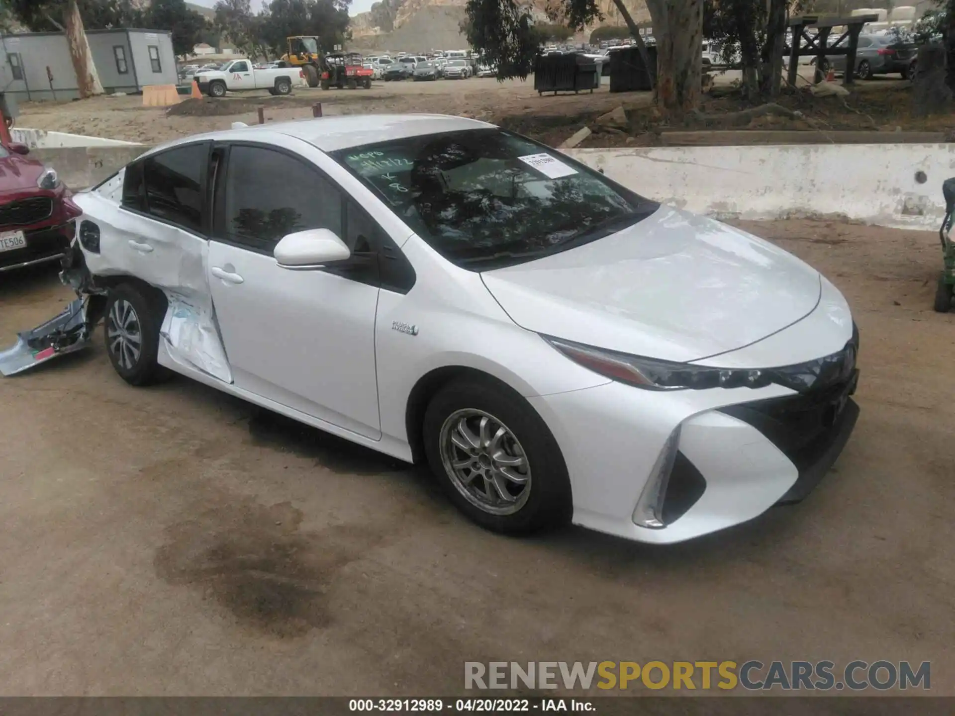 1 Photograph of a damaged car JTDKAMFP5M3193218 TOYOTA PRIUS PRIME 2021