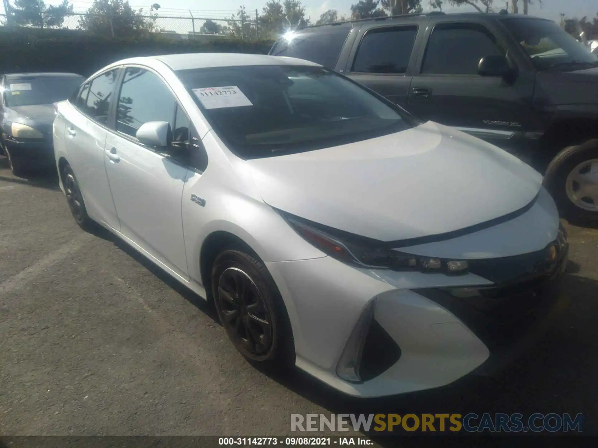 1 Photograph of a damaged car JTDKAMFP6M3183846 TOYOTA PRIUS PRIME 2021