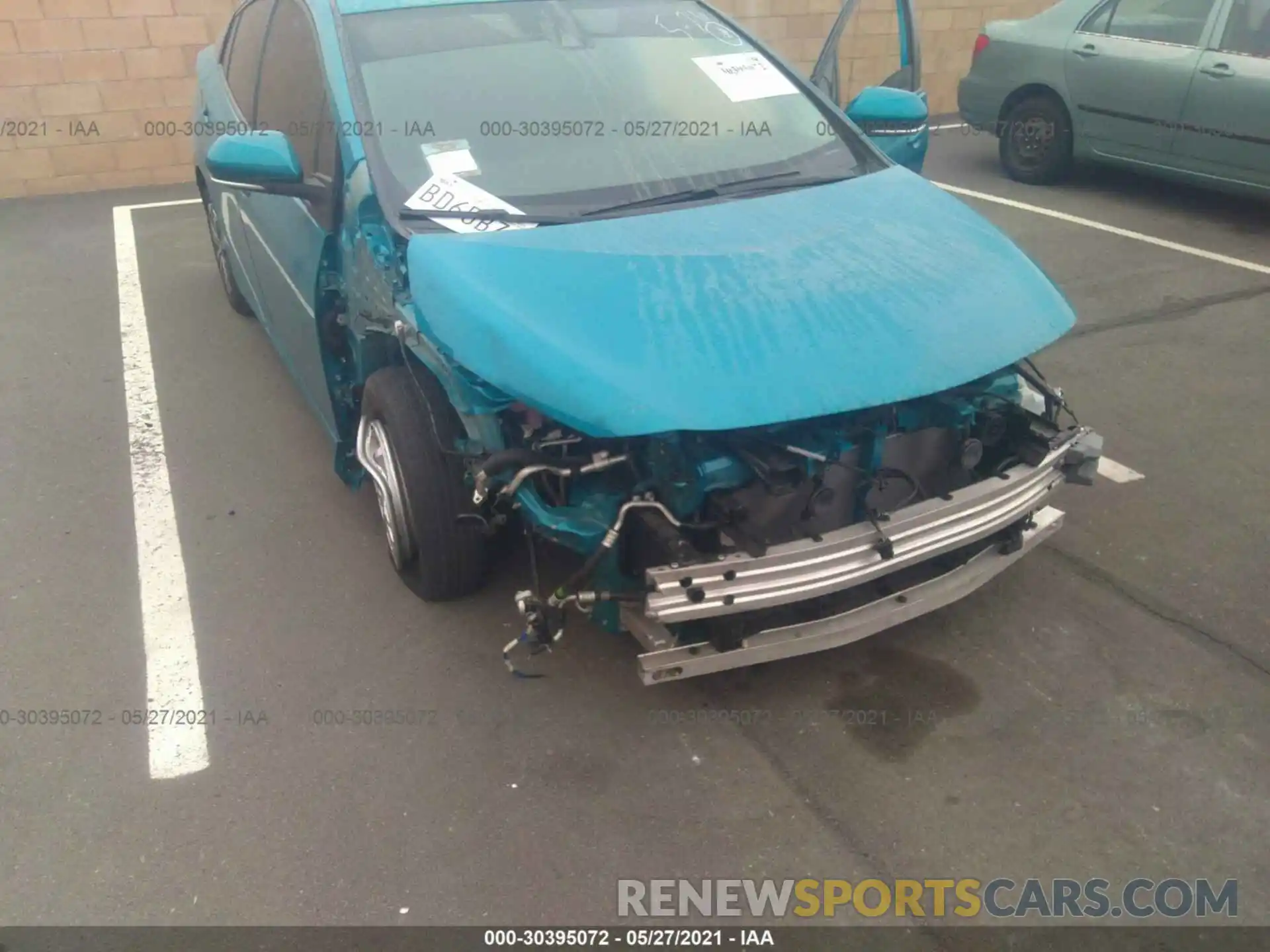 6 Photograph of a damaged car JTDKAMFP7M3168059 TOYOTA PRIUS PRIME 2021