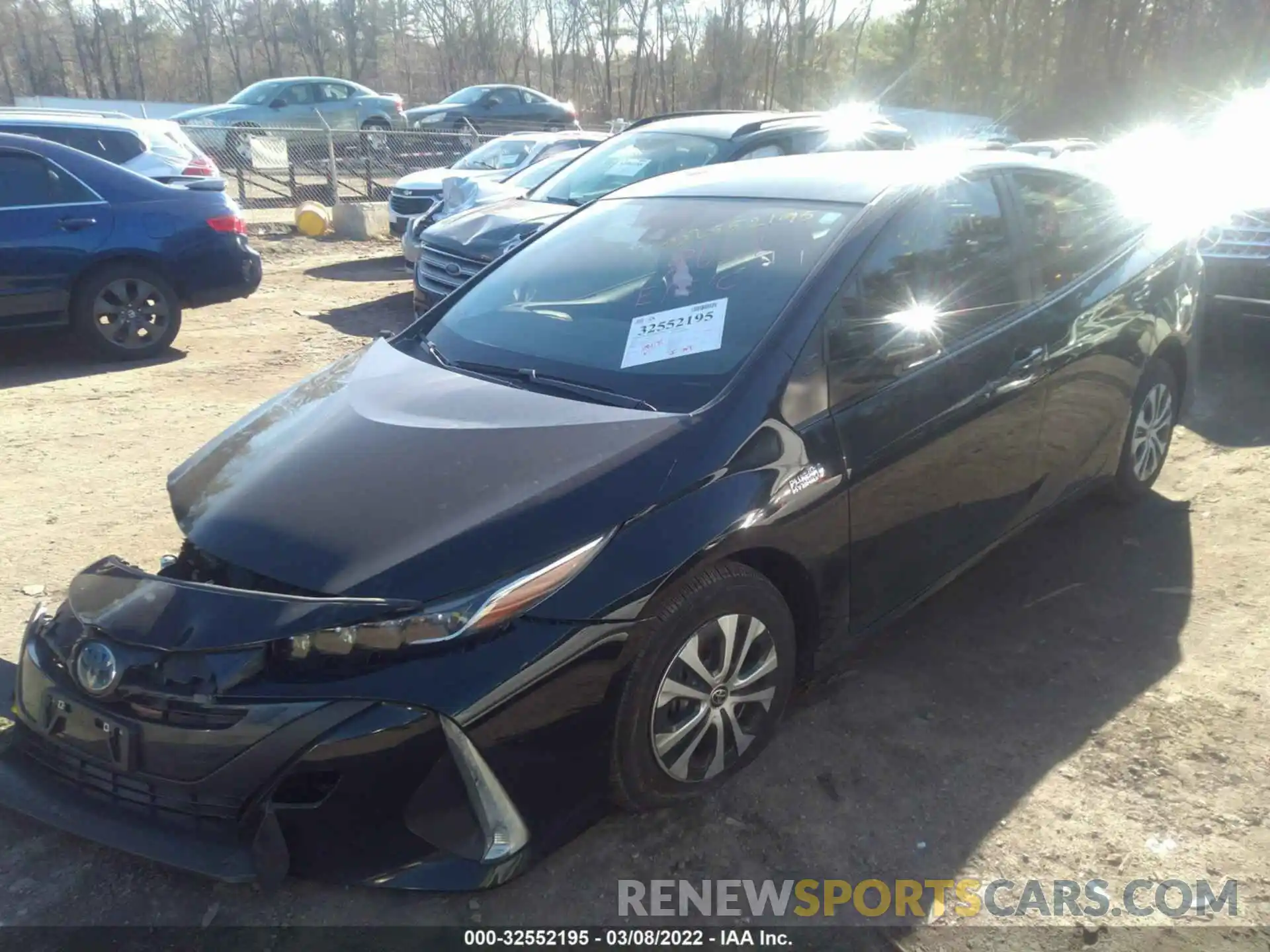 2 Photograph of a damaged car JTDKAMFP7M3170393 TOYOTA PRIUS PRIME 2021