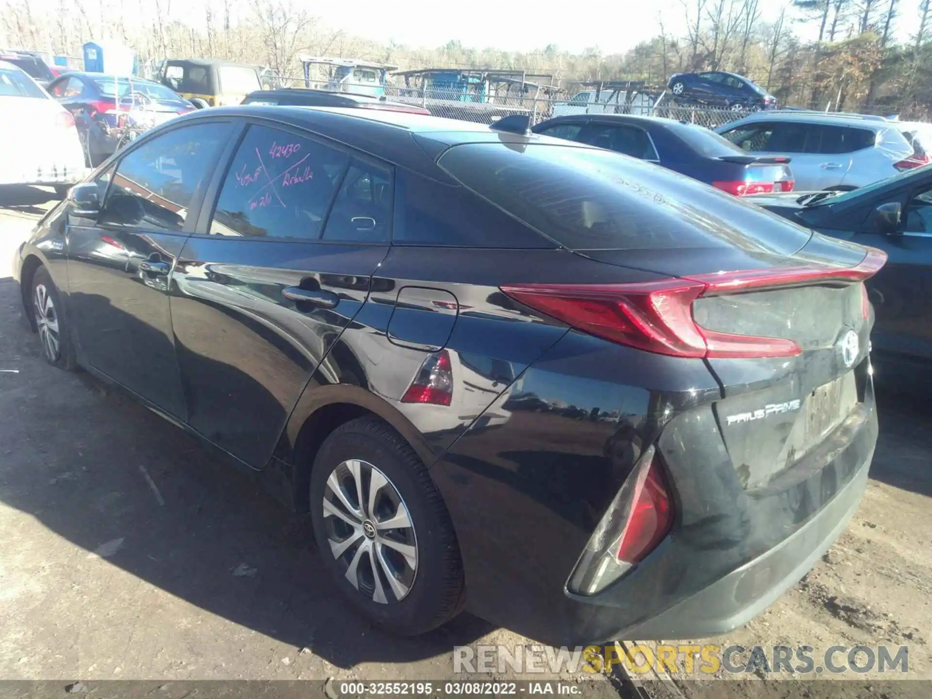 3 Photograph of a damaged car JTDKAMFP7M3170393 TOYOTA PRIUS PRIME 2021