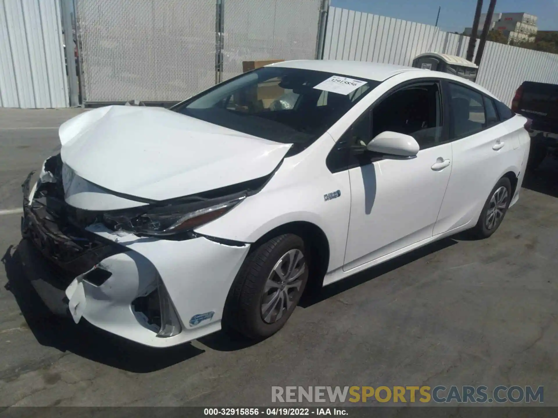 2 Photograph of a damaged car JTDKAMFP7M3176582 TOYOTA PRIUS PRIME 2021