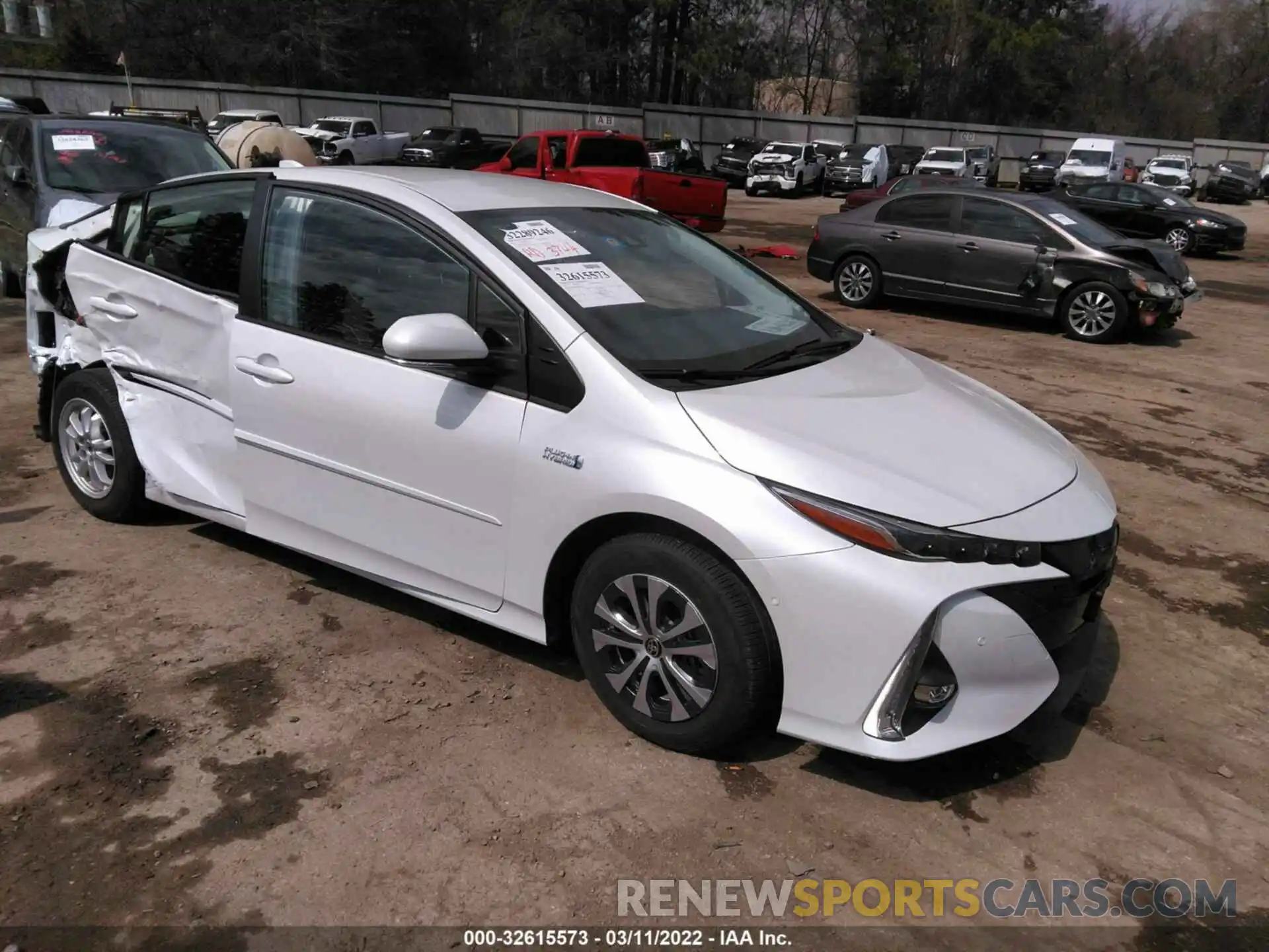 1 Photograph of a damaged car JTDKAMFP7M3181877 TOYOTA PRIUS PRIME 2021