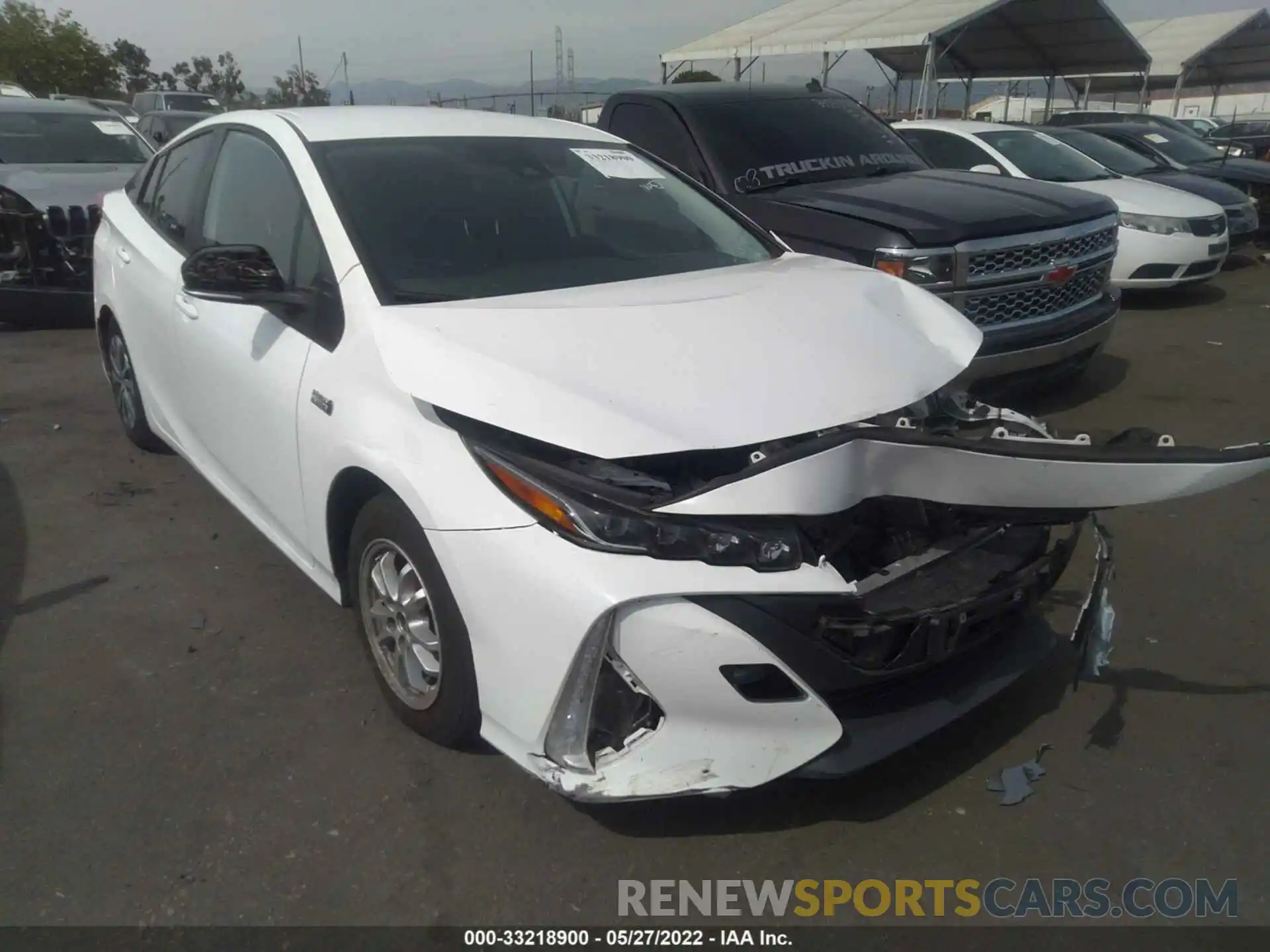 1 Photograph of a damaged car JTDKAMFP7M3182348 TOYOTA PRIUS PRIME 2021