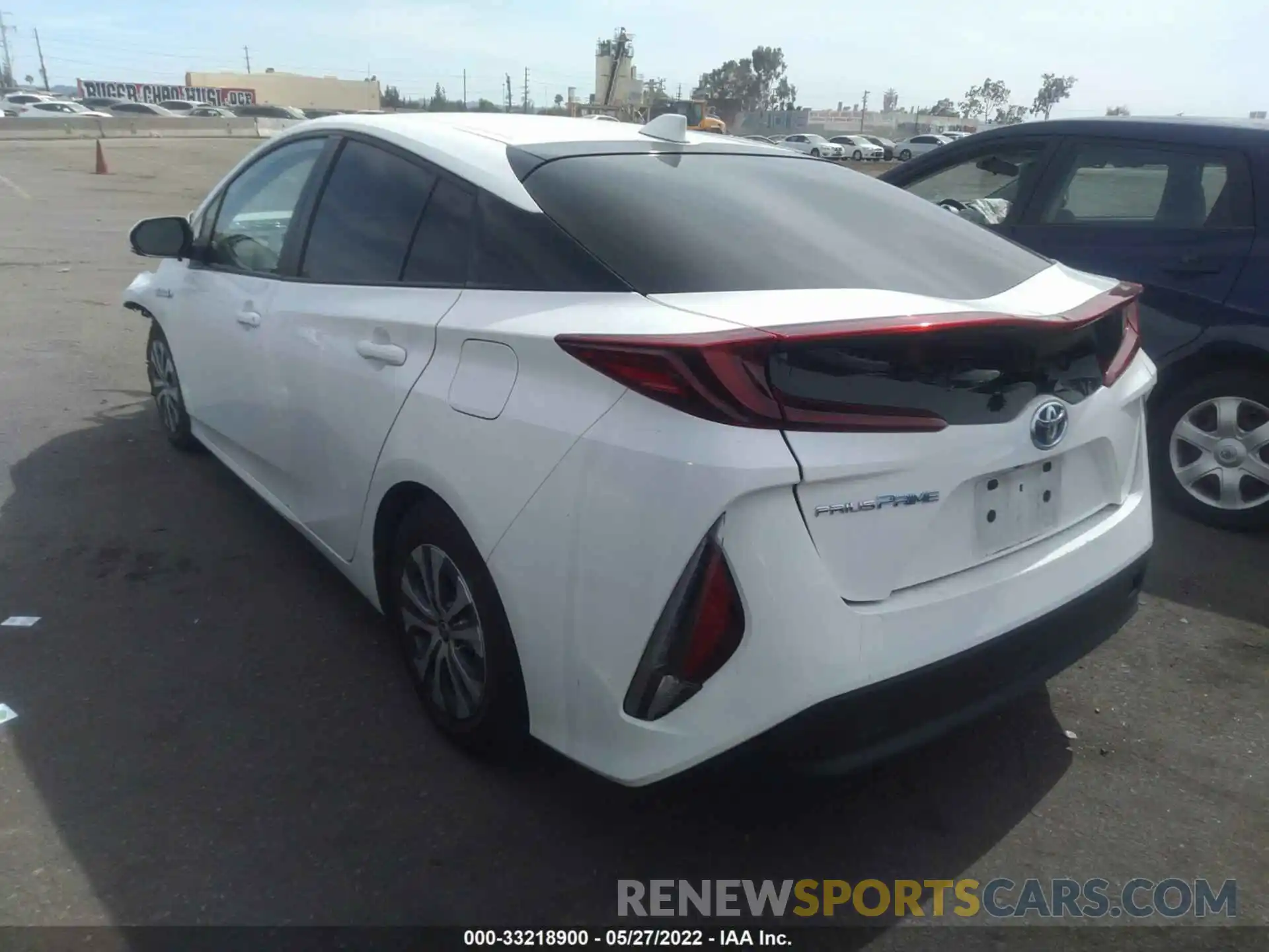 3 Photograph of a damaged car JTDKAMFP7M3182348 TOYOTA PRIUS PRIME 2021