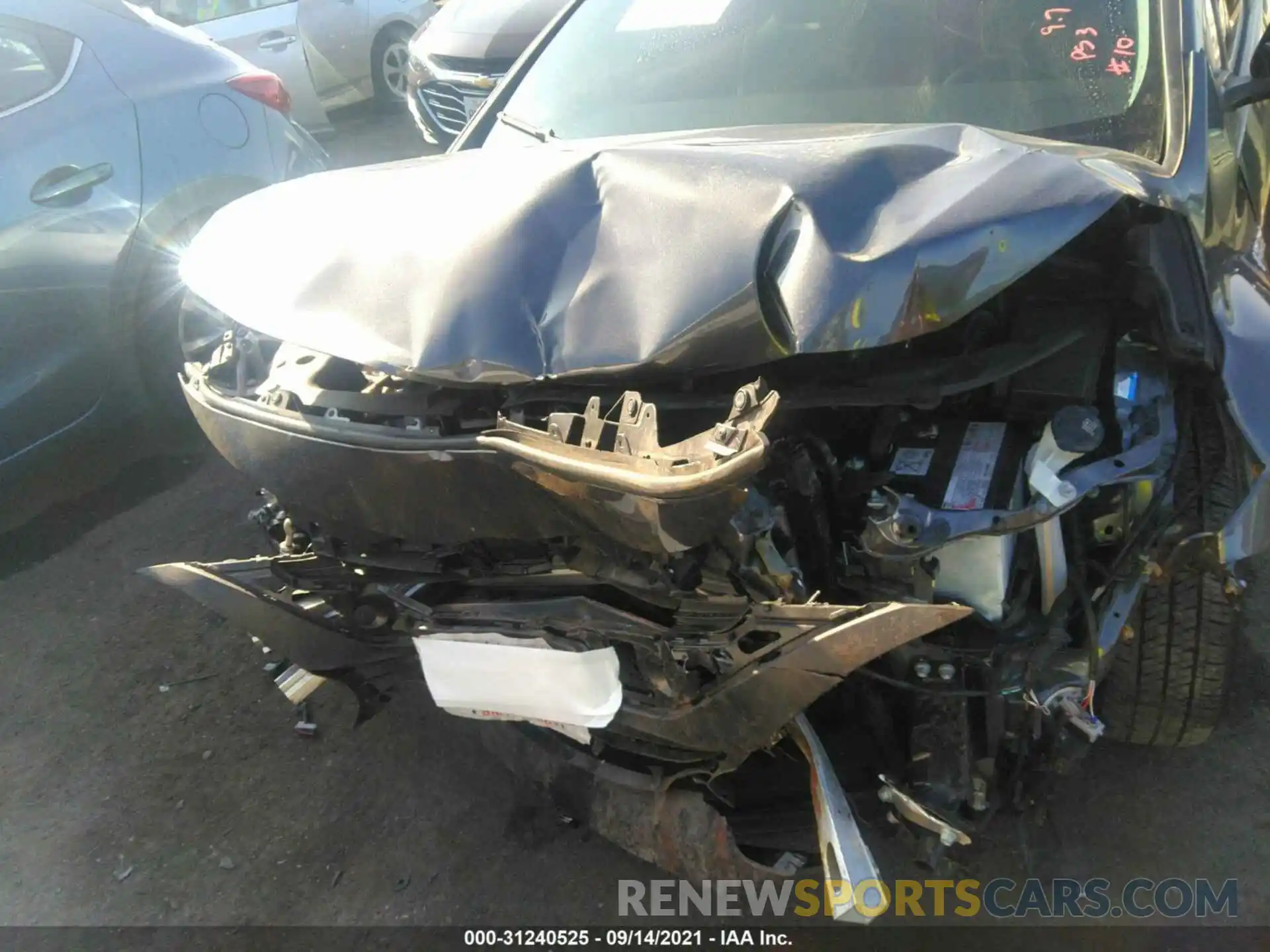 10 Photograph of a damaged car JTDKAMFP7M3185234 TOYOTA PRIUS PRIME 2021