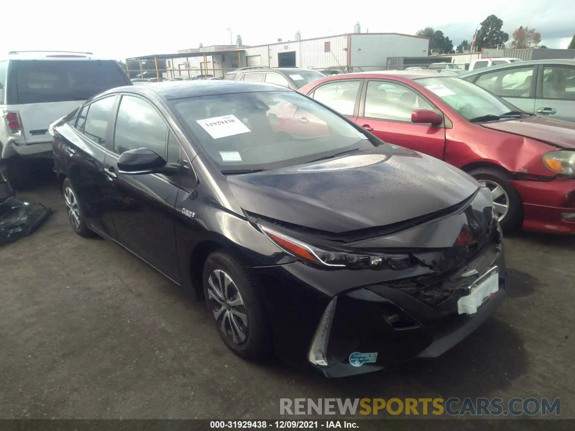 1 Photograph of a damaged car JTDKAMFP7M3191793 TOYOTA PRIUS PRIME 2021