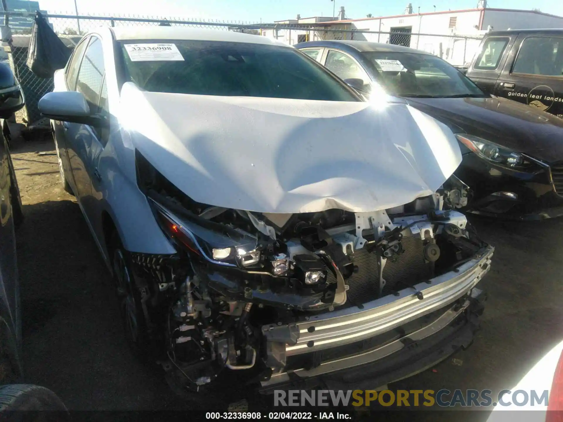 1 Photograph of a damaged car JTDKAMFP7M3194239 TOYOTA PRIUS PRIME 2021