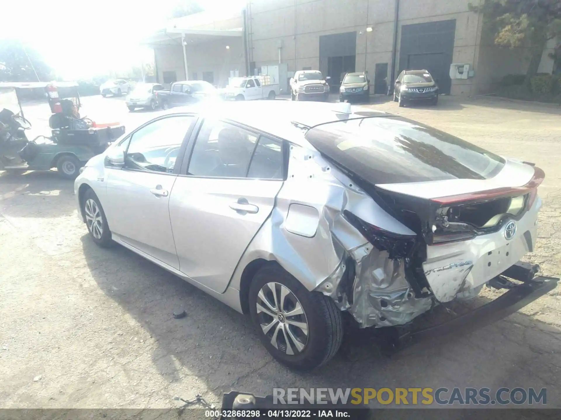 3 Photograph of a damaged car JTDKAMFP7M3194872 TOYOTA PRIUS PRIME 2021