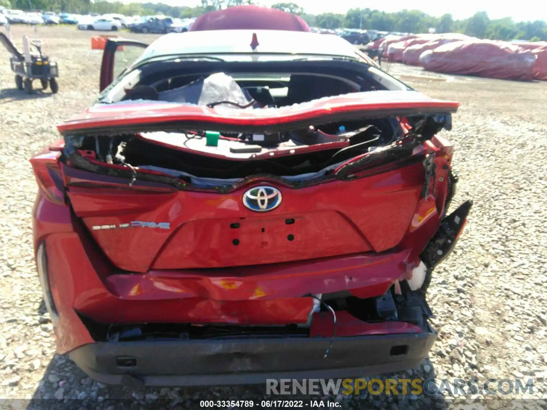 6 Photograph of a damaged car JTDKAMFP8M3171875 TOYOTA PRIUS PRIME 2021