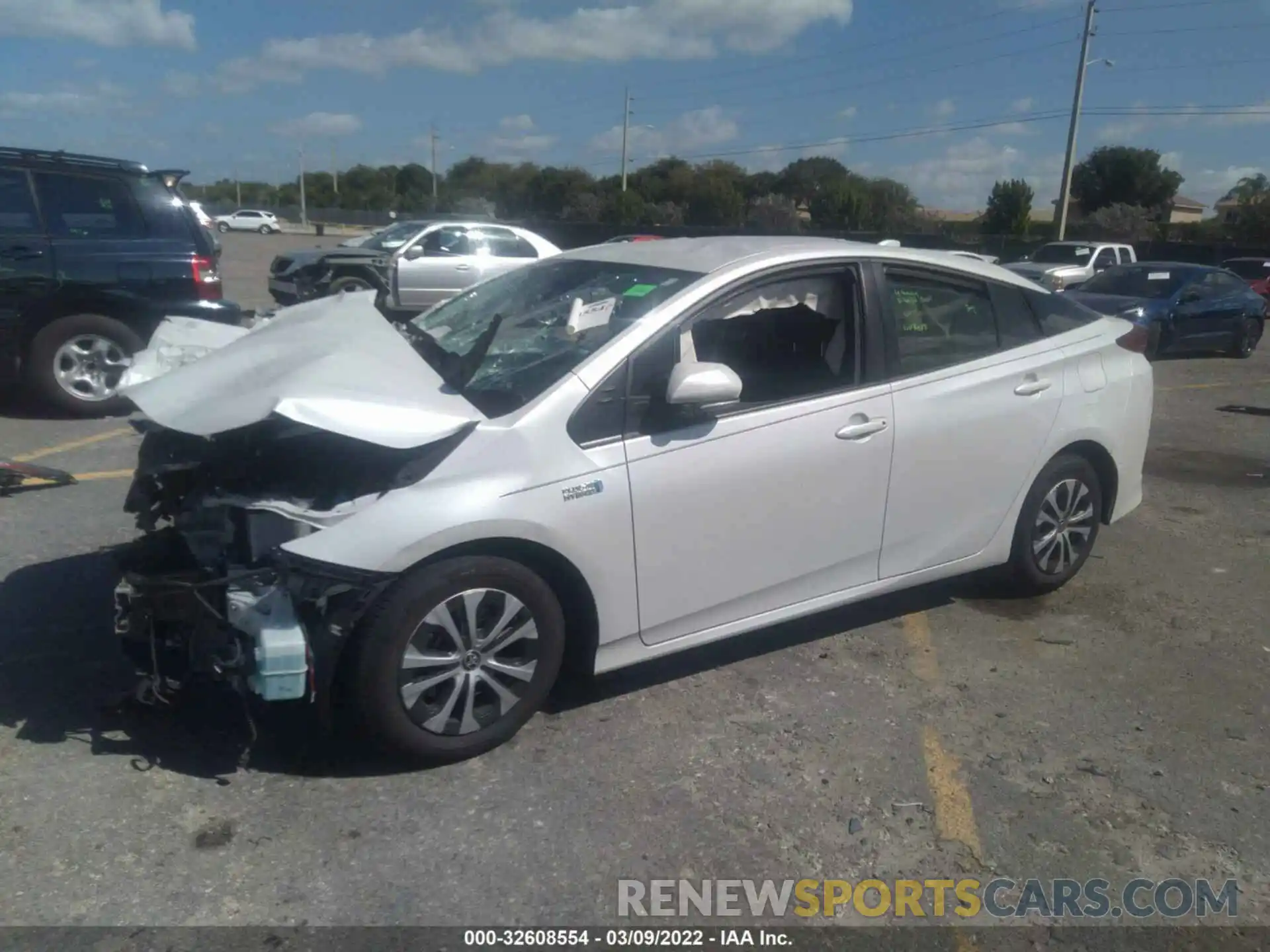 2 Photograph of a damaged car JTDKAMFP8M3173402 TOYOTA PRIUS PRIME 2021