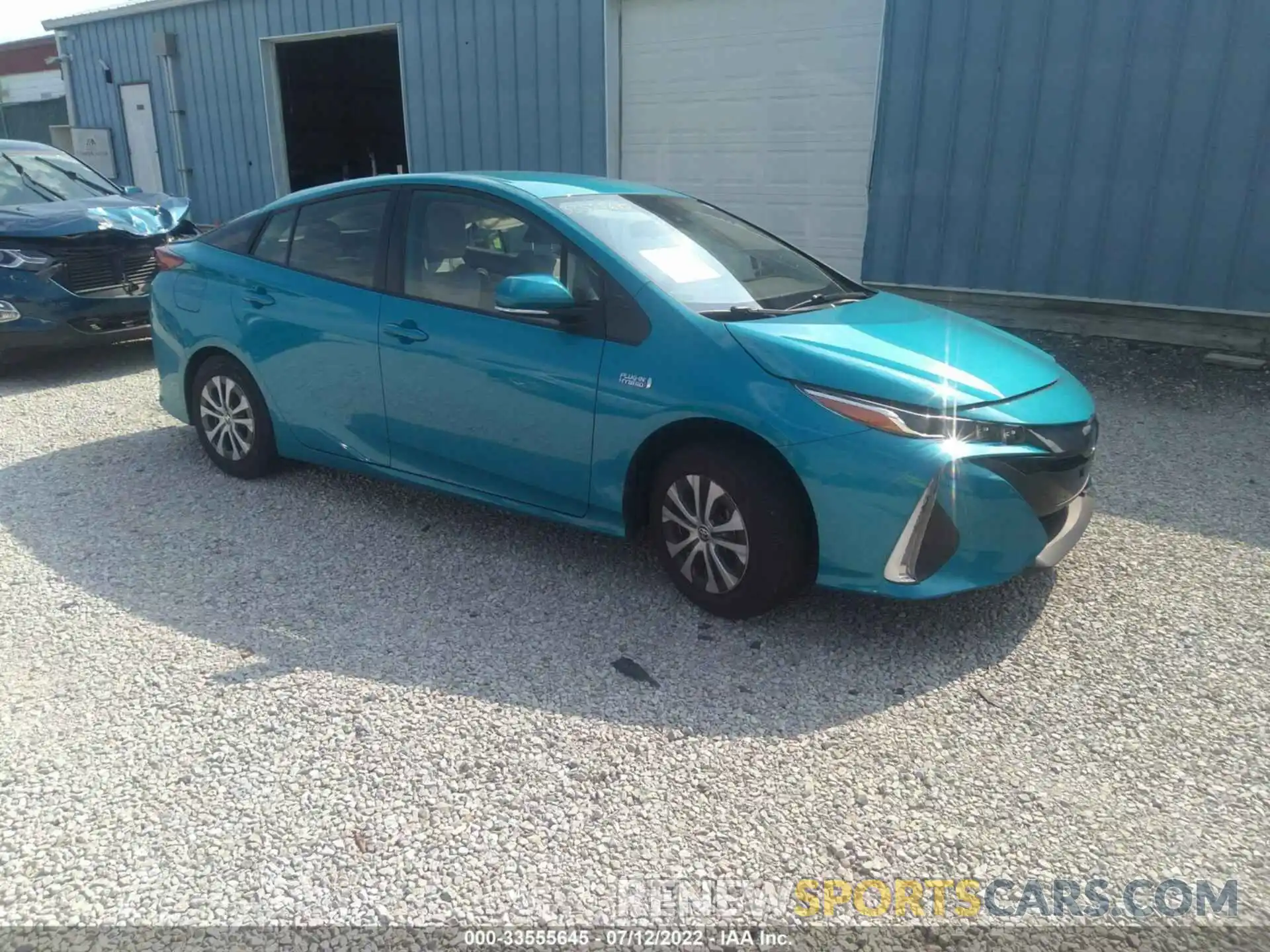 1 Фотография поврежденного автомобиля JTDKAMFP8M3176705 TOYOTA PRIUS PRIME 2021