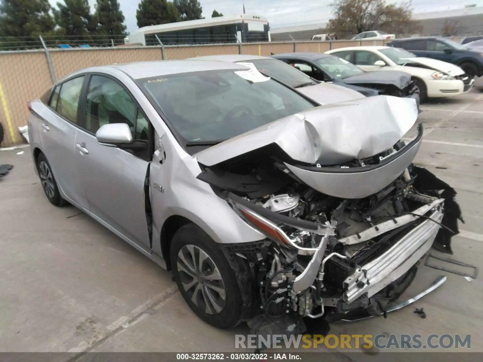 1 Photograph of a damaged car JTDKAMFP8M3181175 TOYOTA PRIUS PRIME 2021