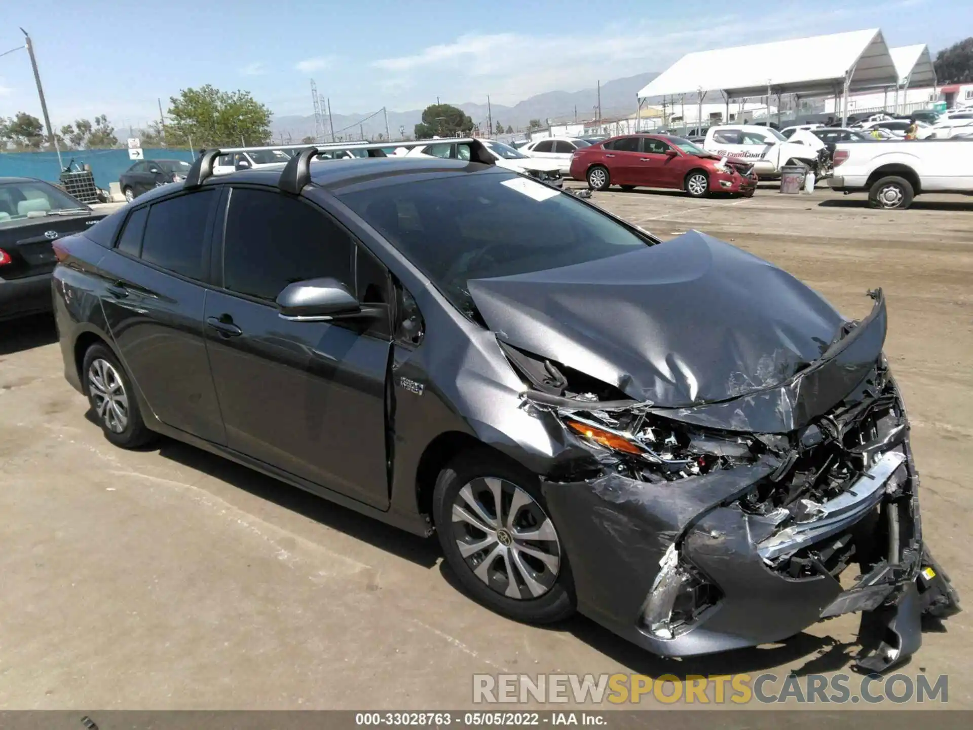 1 Photograph of a damaged car JTDKAMFP8M3194993 TOYOTA PRIUS PRIME 2021