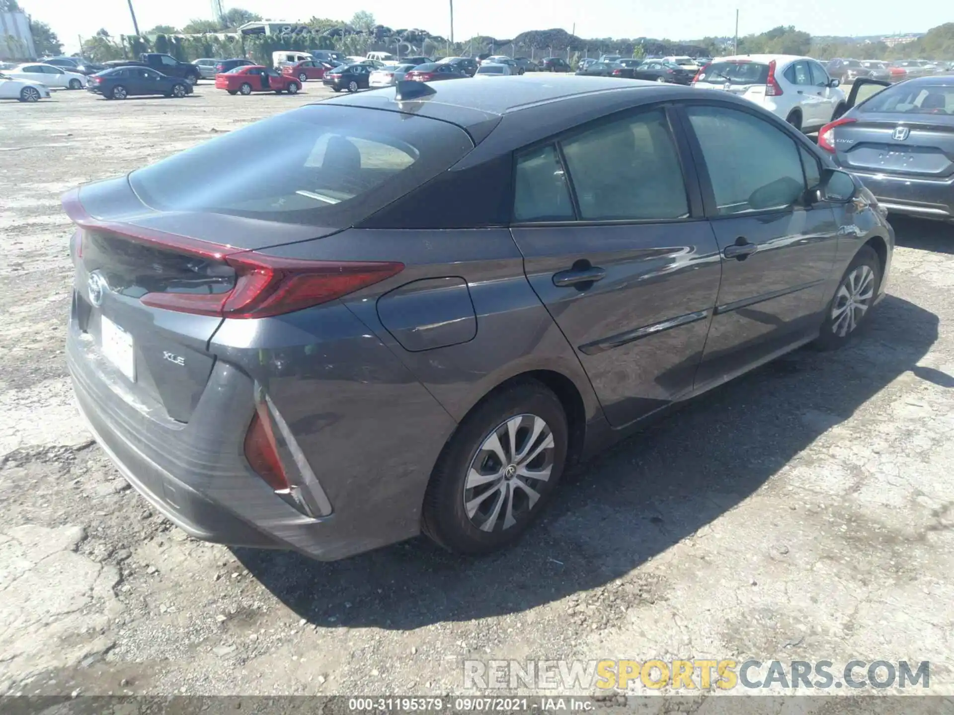 4 Photograph of a damaged car JTDKAMFP8M3196646 TOYOTA PRIUS PRIME 2021