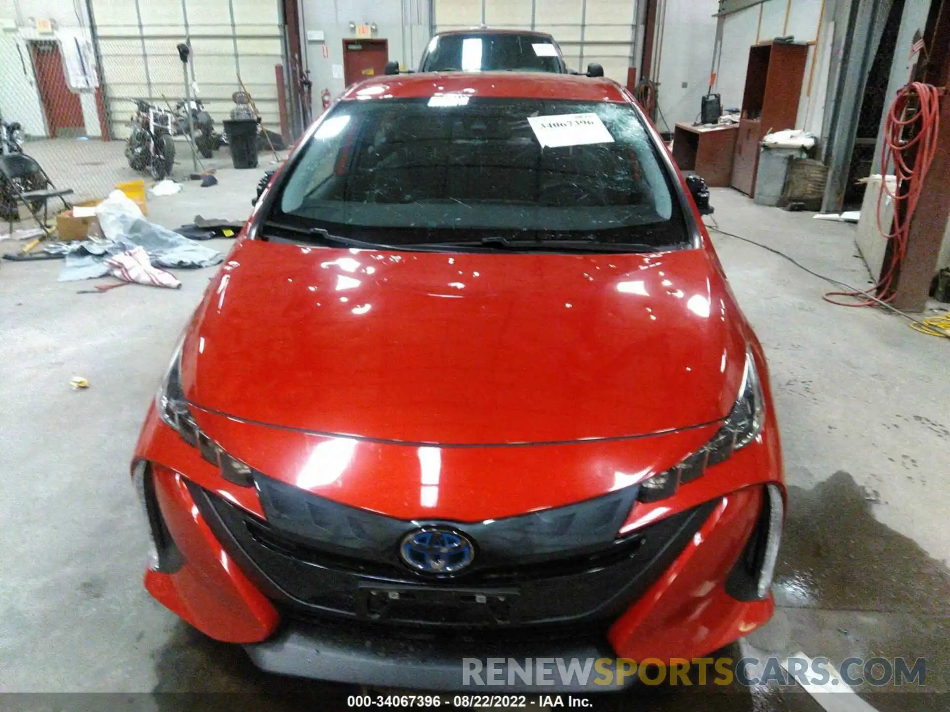 6 Photograph of a damaged car JTDKAMFP9M3164935 TOYOTA PRIUS PRIME 2021