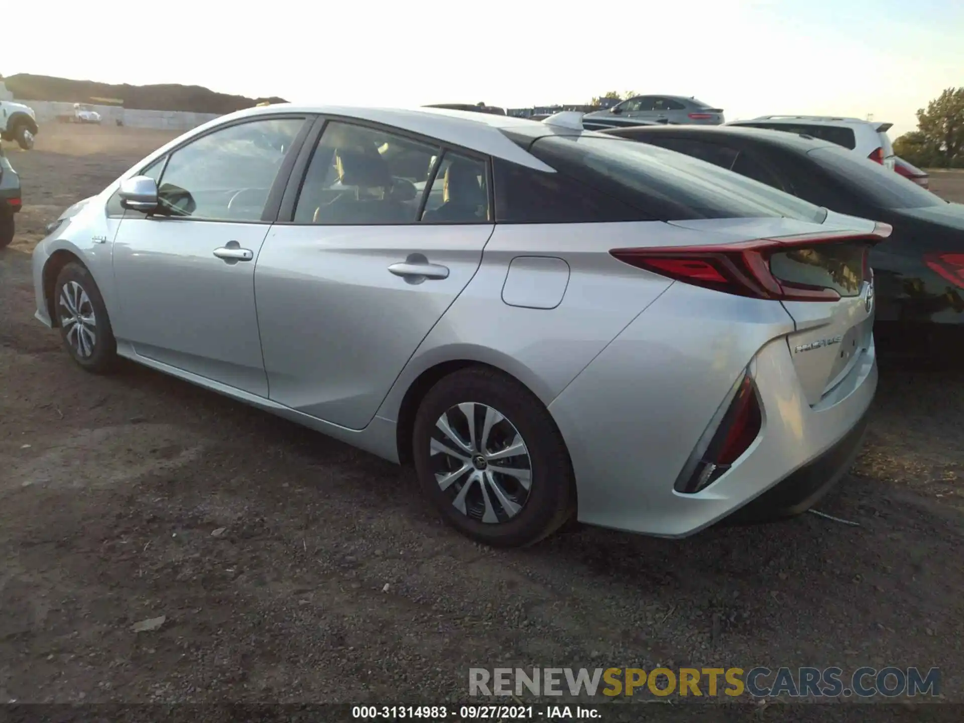 3 Photograph of a damaged car JTDKAMFP9M3169603 TOYOTA PRIUS PRIME 2021