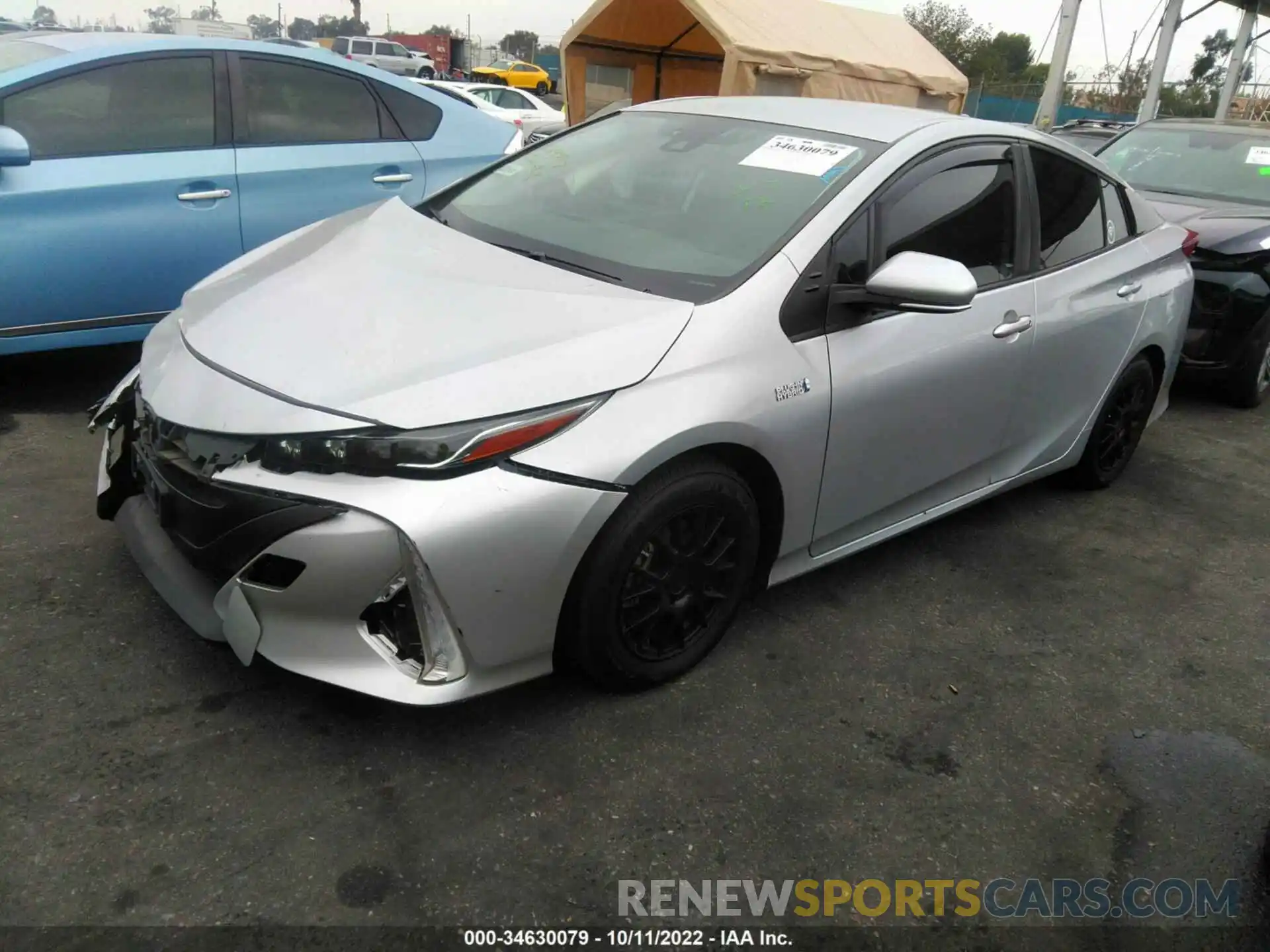 2 Photograph of a damaged car JTDKAMFP9M3173330 TOYOTA PRIUS PRIME 2021