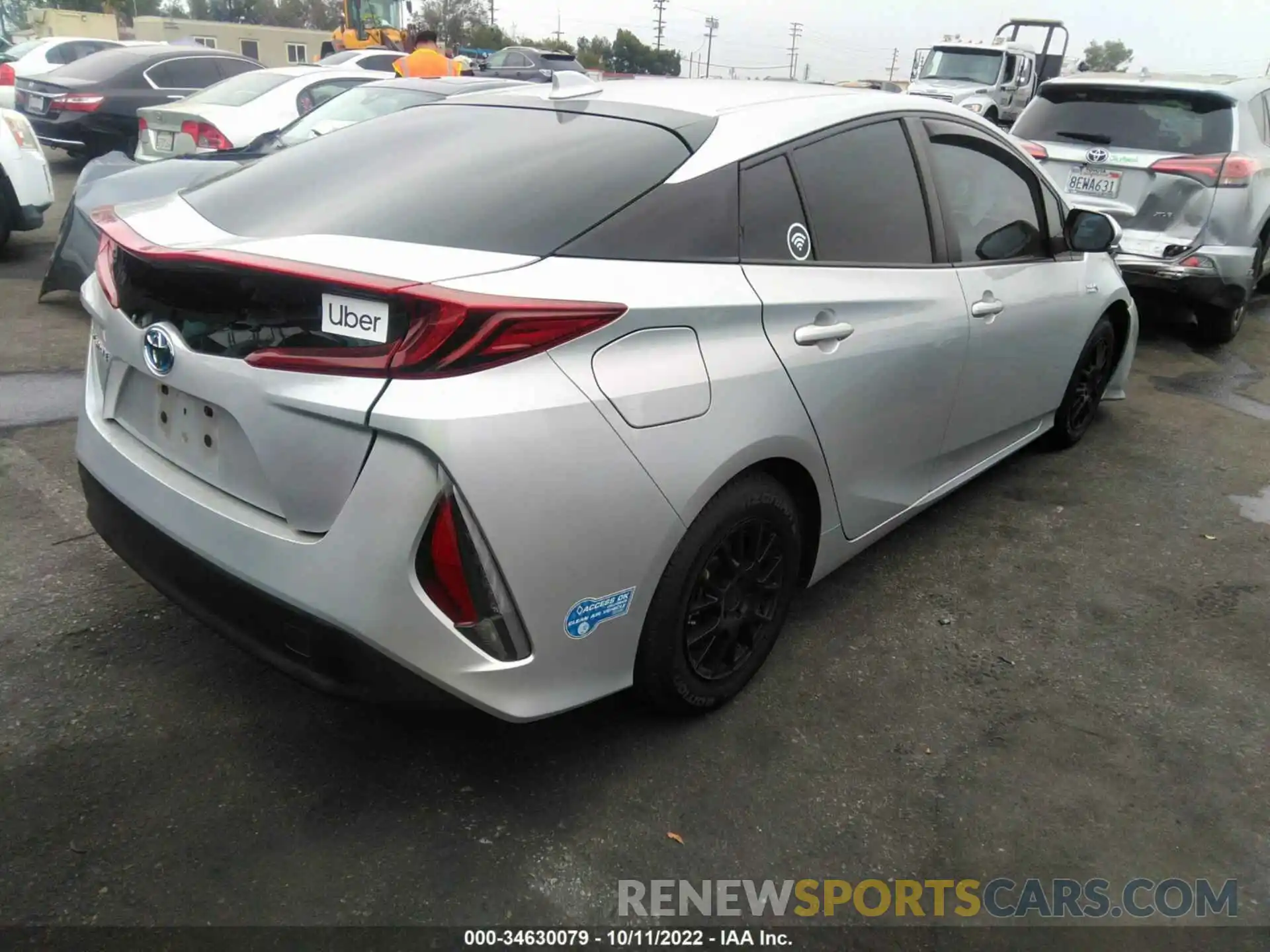 4 Photograph of a damaged car JTDKAMFP9M3173330 TOYOTA PRIUS PRIME 2021