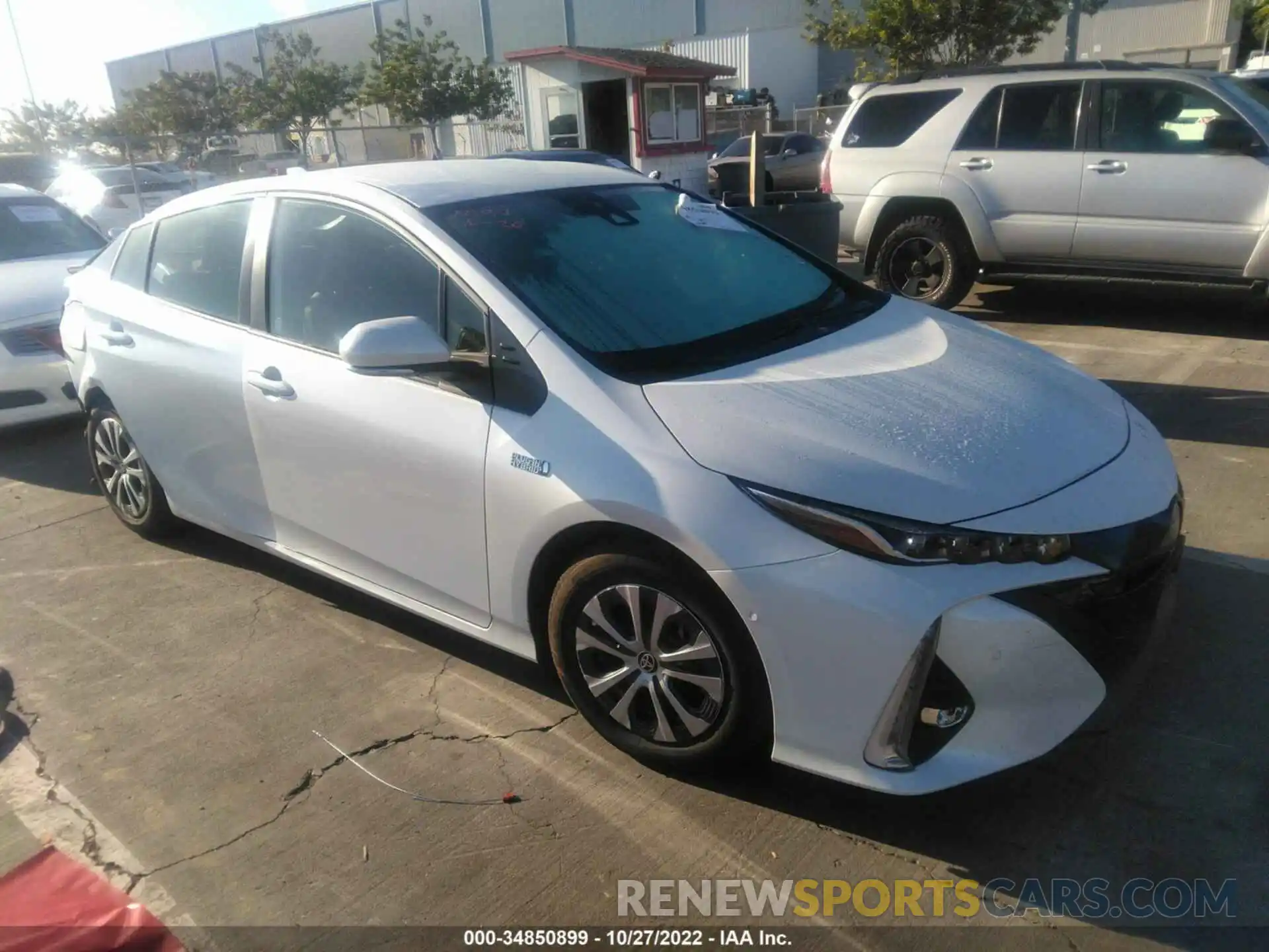 1 Photograph of a damaged car JTDKAMFP9M3174462 TOYOTA PRIUS PRIME 2021