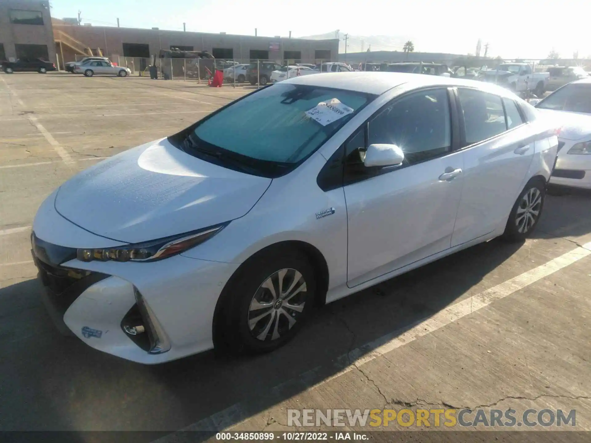 2 Photograph of a damaged car JTDKAMFP9M3174462 TOYOTA PRIUS PRIME 2021