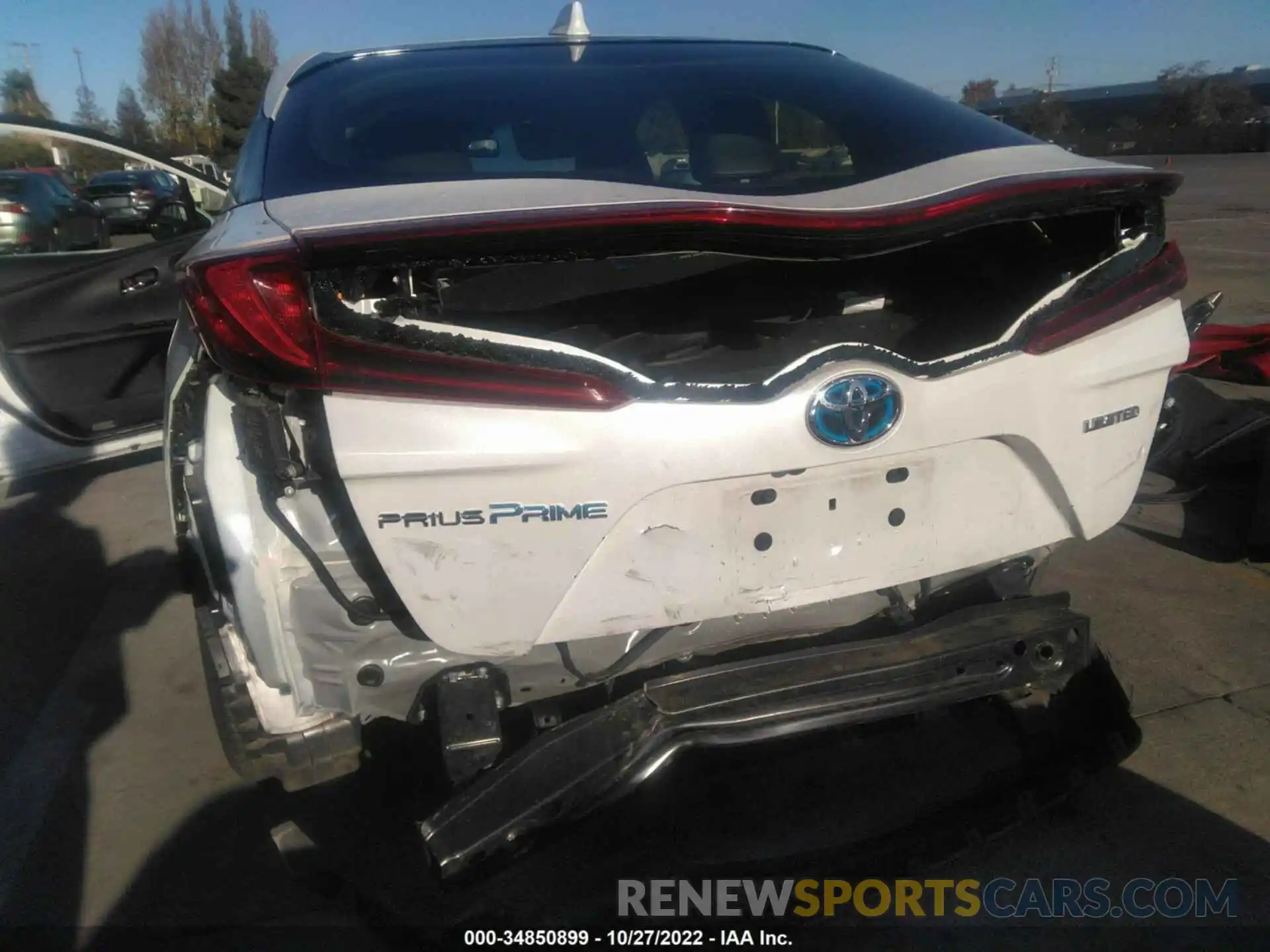 6 Photograph of a damaged car JTDKAMFP9M3174462 TOYOTA PRIUS PRIME 2021