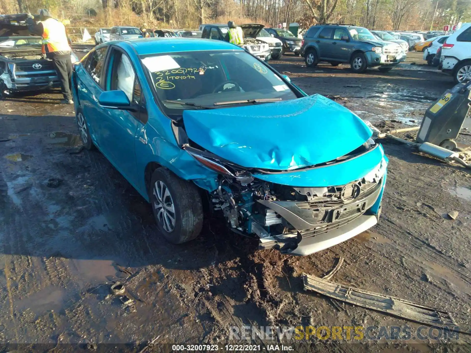 6 Photograph of a damaged car JTDKAMFP9M3174610 TOYOTA PRIUS PRIME 2021