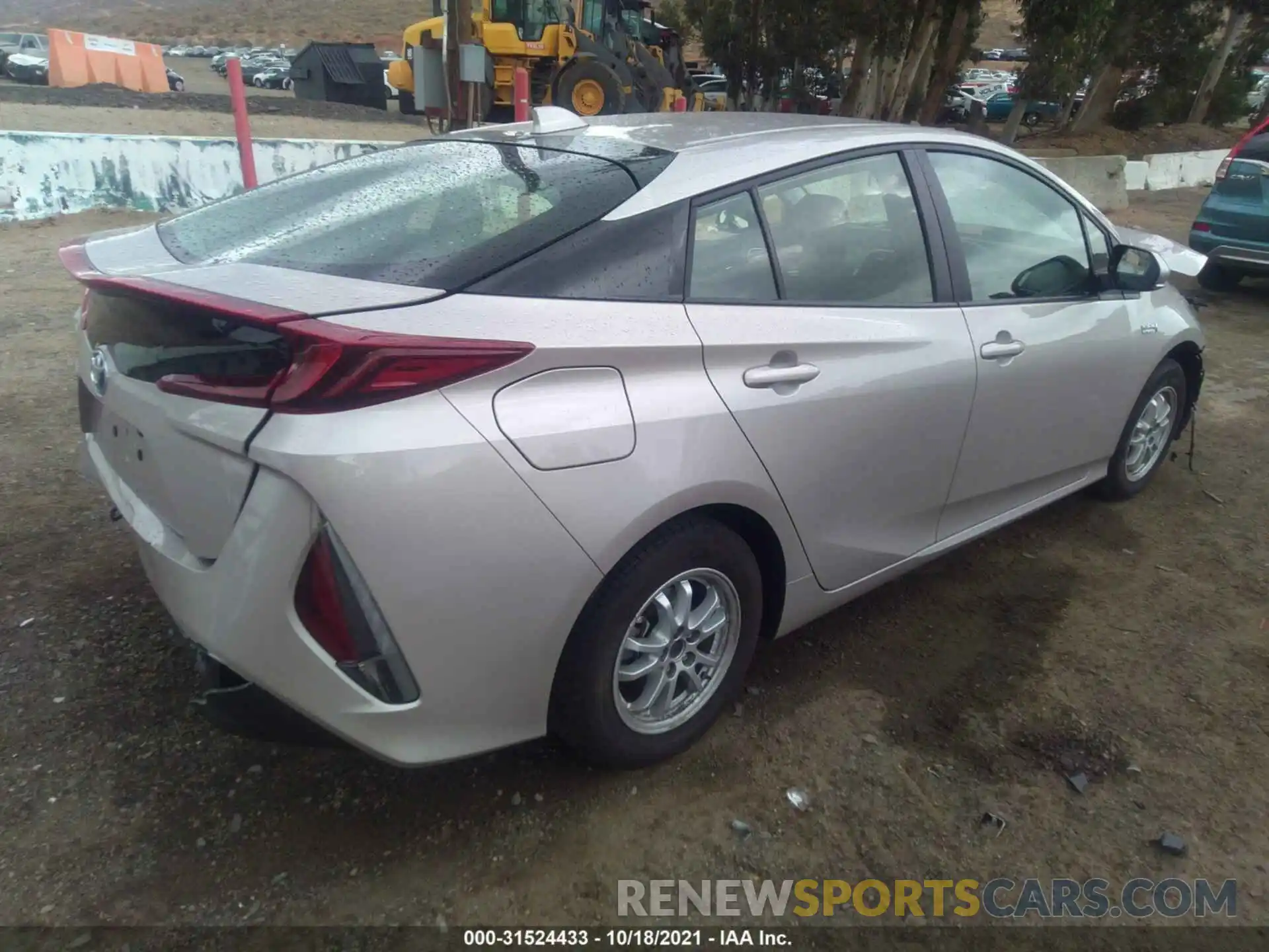 4 Photograph of a damaged car JTDKAMFP9M3179077 TOYOTA PRIUS PRIME 2021