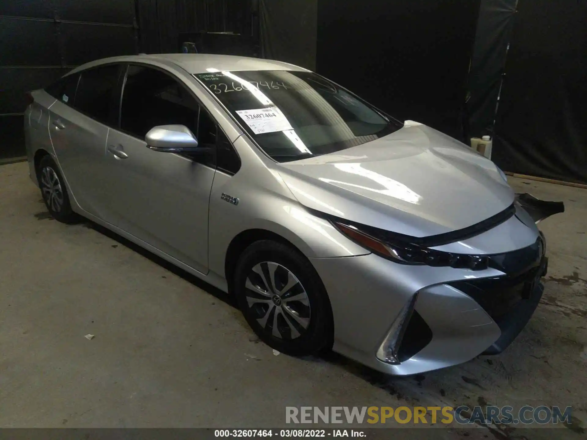 1 Photograph of a damaged car JTDKAMFP9M3179211 TOYOTA PRIUS PRIME 2021