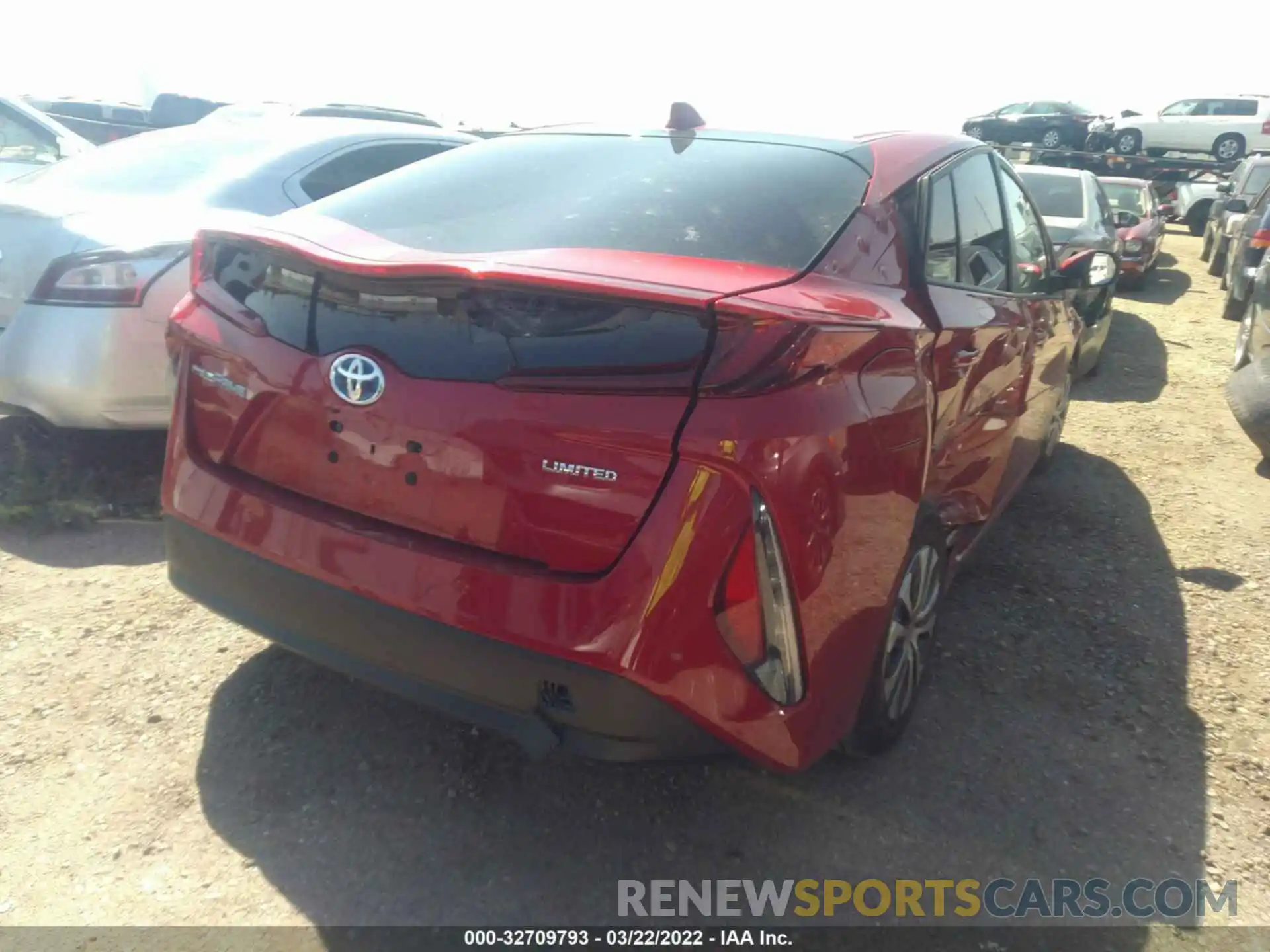 4 Photograph of a damaged car JTDKAMFP9M3183842 TOYOTA PRIUS PRIME 2021