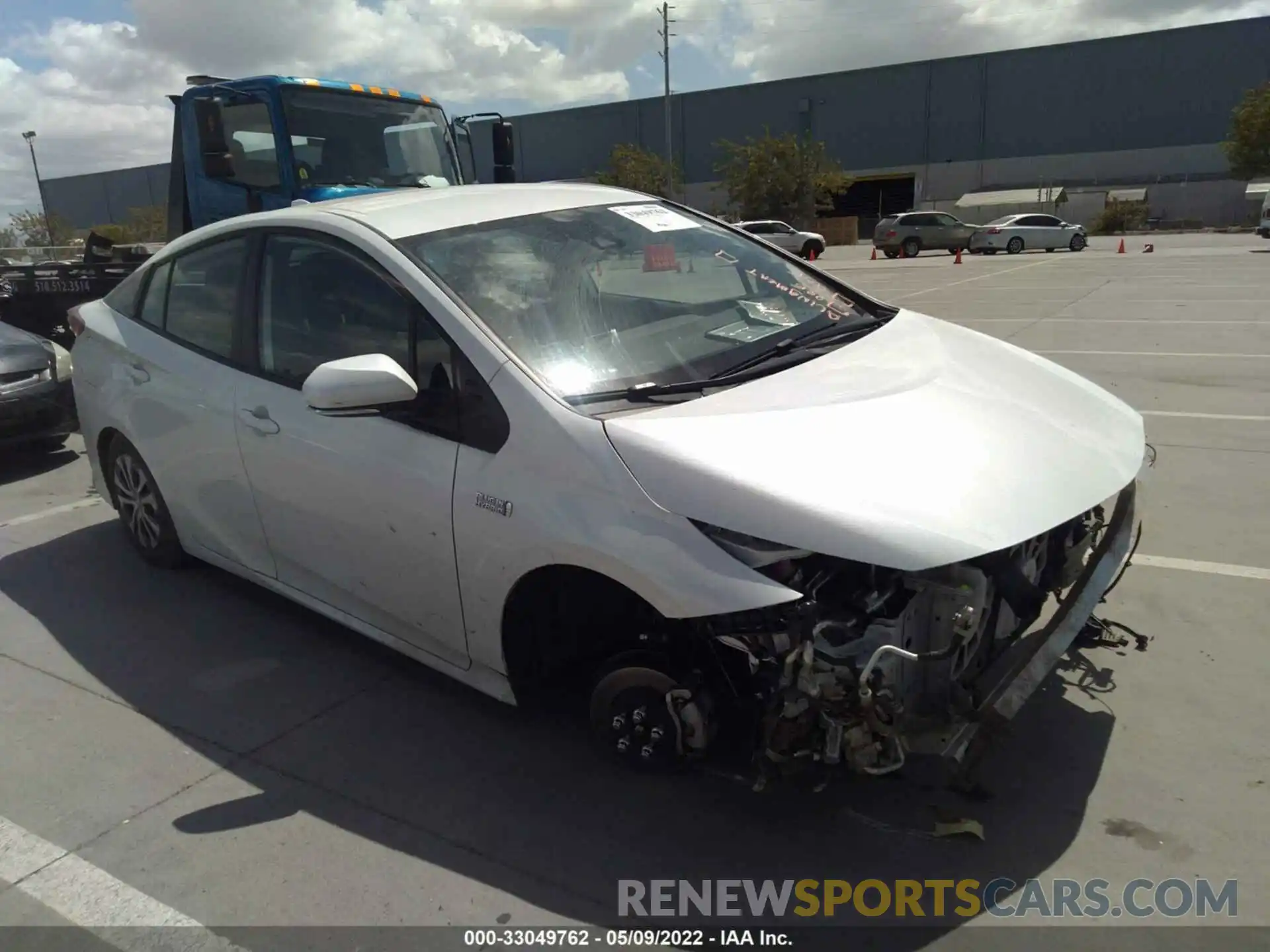 1 Photograph of a damaged car JTDKAMFP9M3194565 TOYOTA PRIUS PRIME 2021