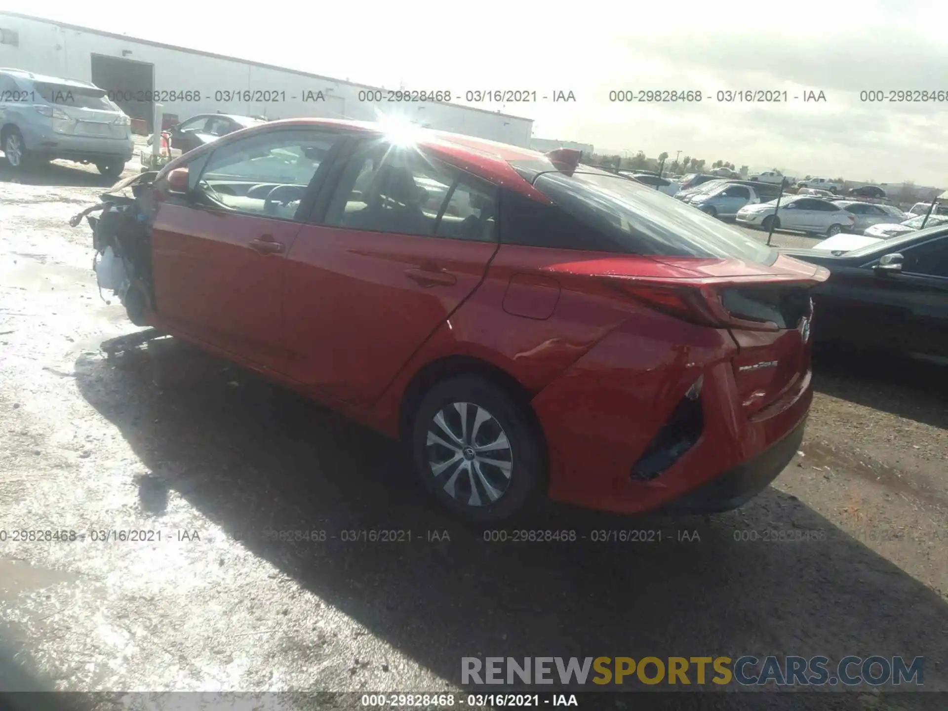 3 Photograph of a damaged car JTDKAMFPXM3170209 TOYOTA PRIUS PRIME 2021