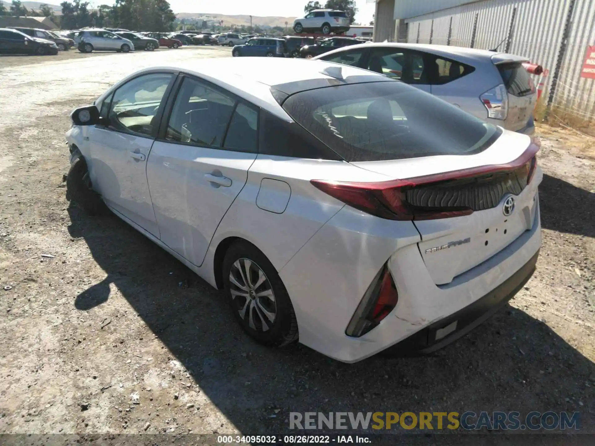 3 Photograph of a damaged car JTDKAMFPXM3173059 TOYOTA PRIUS PRIME 2021