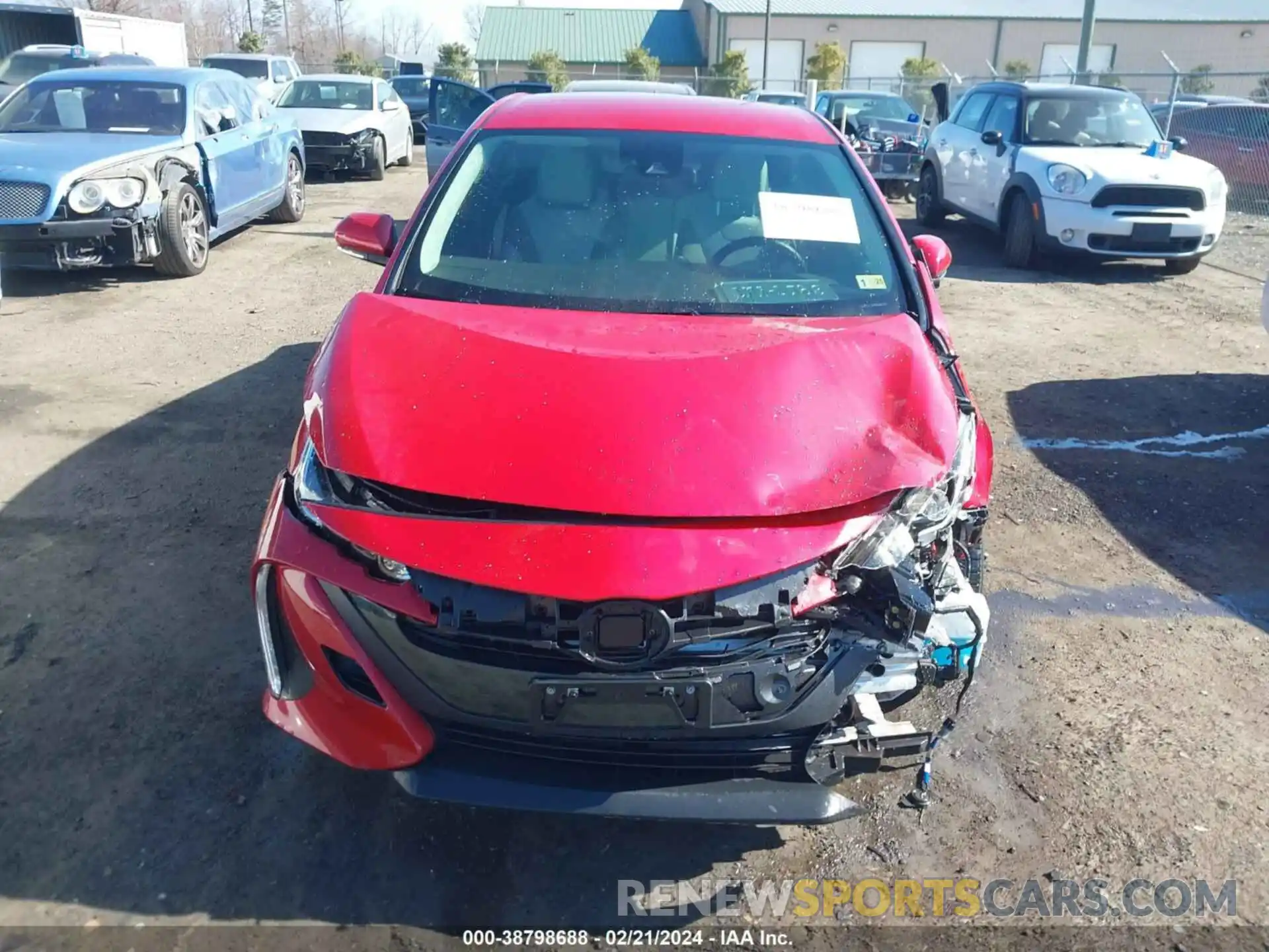 6 Photograph of a damaged car JTDKAMFPXM3173496 TOYOTA PRIUS PRIME 2021