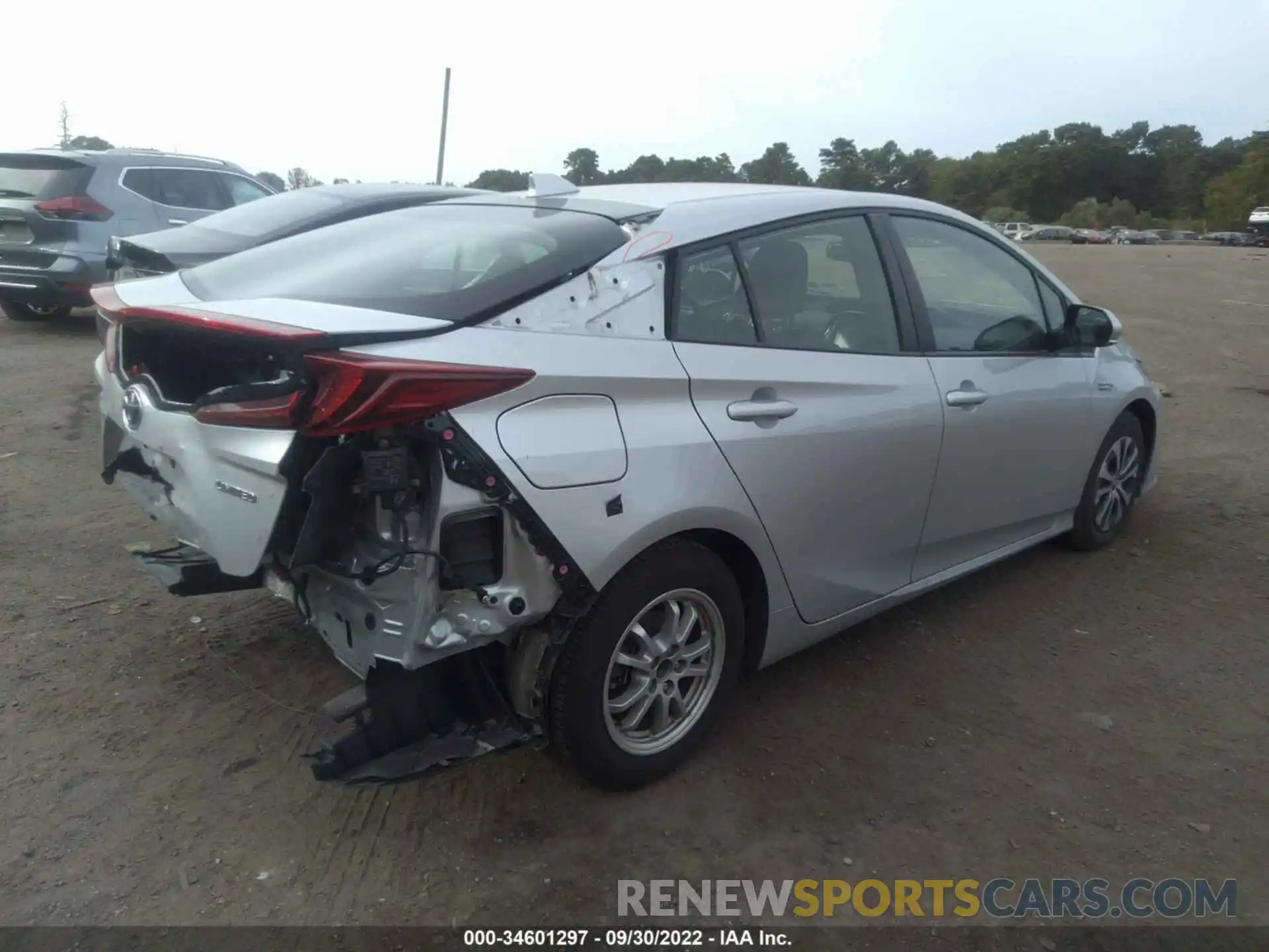 6 Photograph of a damaged car JTDKAMFPXM3174969 TOYOTA PRIUS PRIME 2021